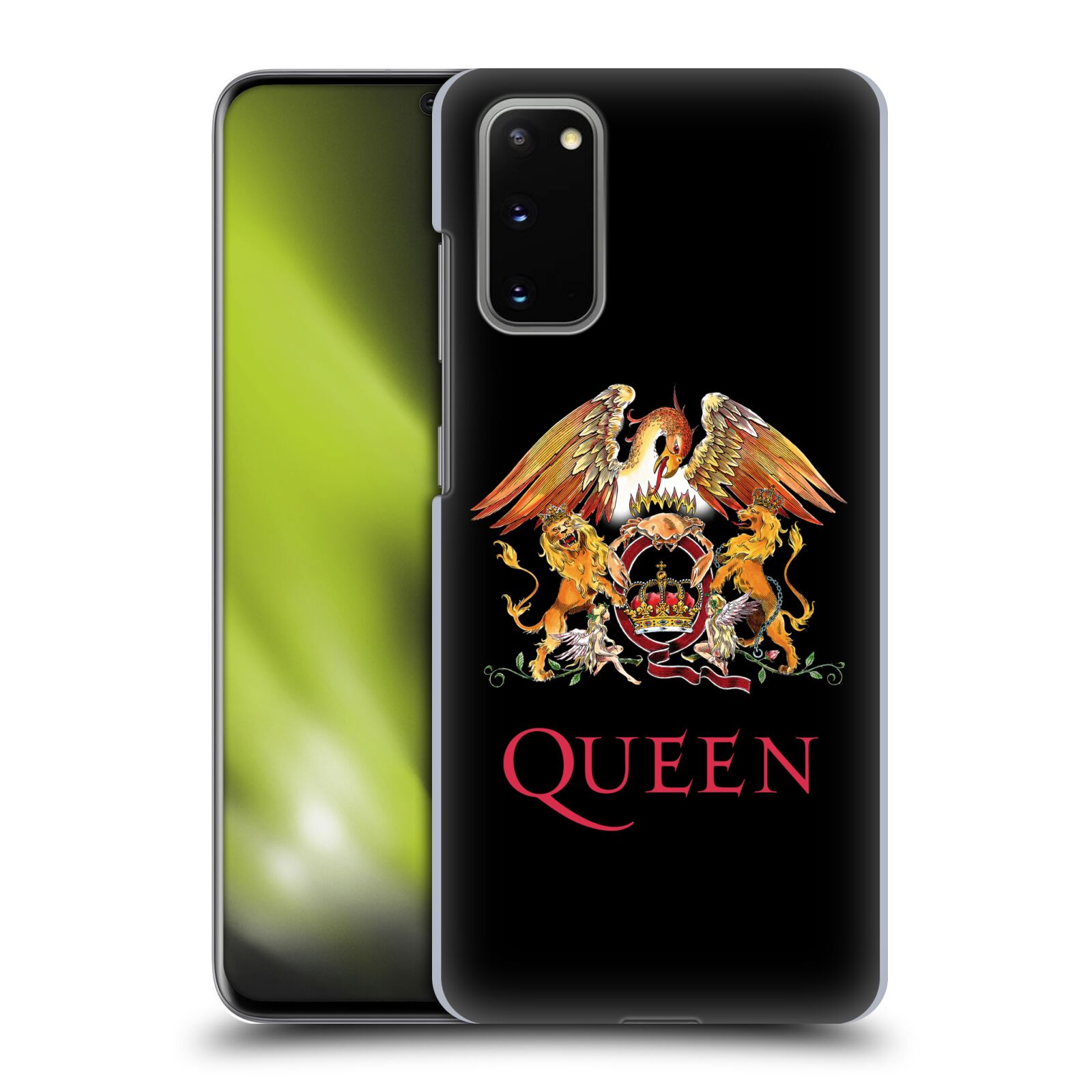 Pouzdro na mobil Samsung Galaxy S20 - HEAD CASE - kapela Queen znak