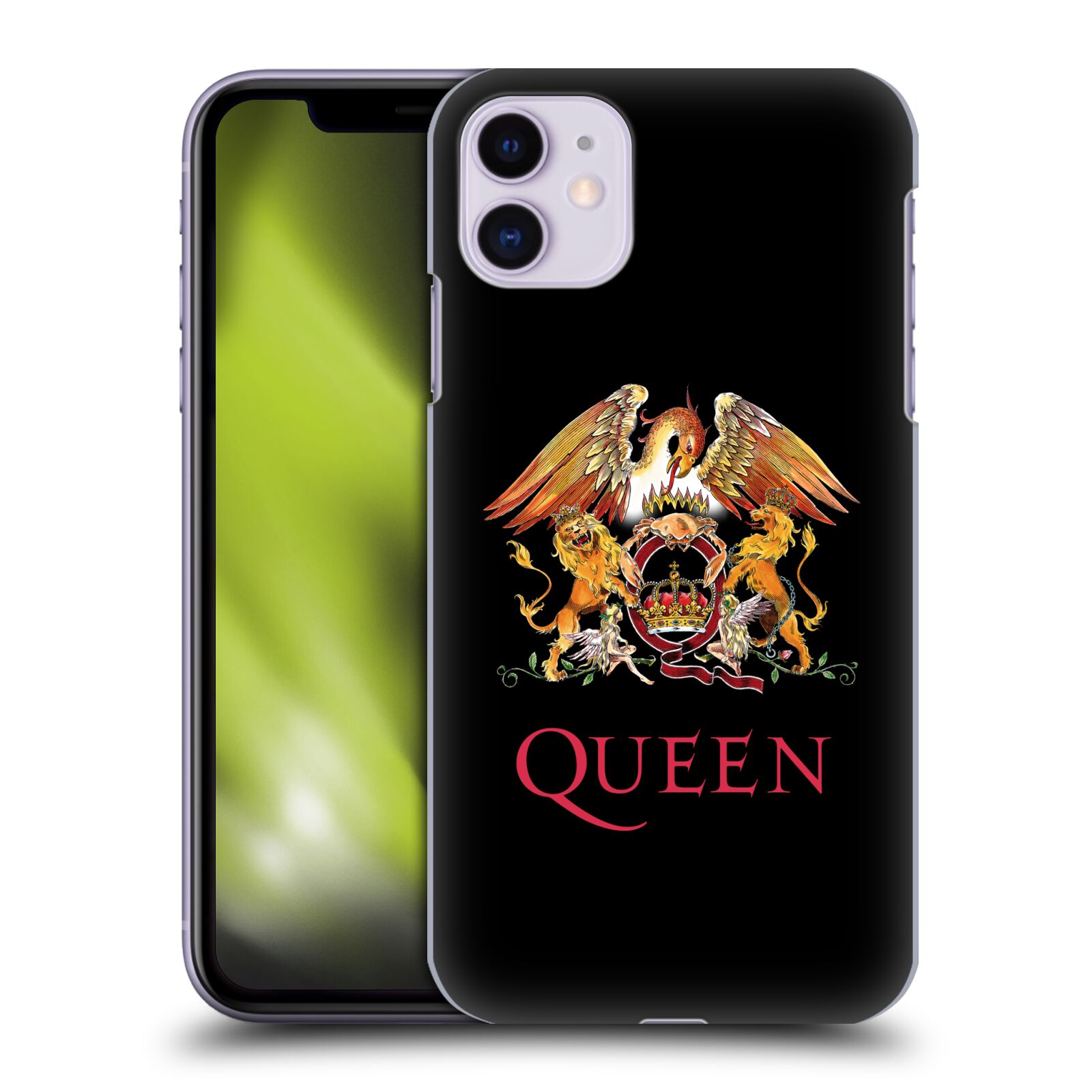Pouzdro na mobil Apple Iphone 11 - HEAD CASE - kapela Queen znak