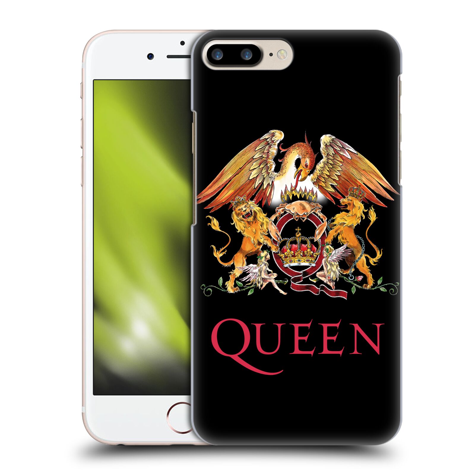 Plastové pouzdro pro mobil Apple Iphone 8 PLUS kapela Queen znak