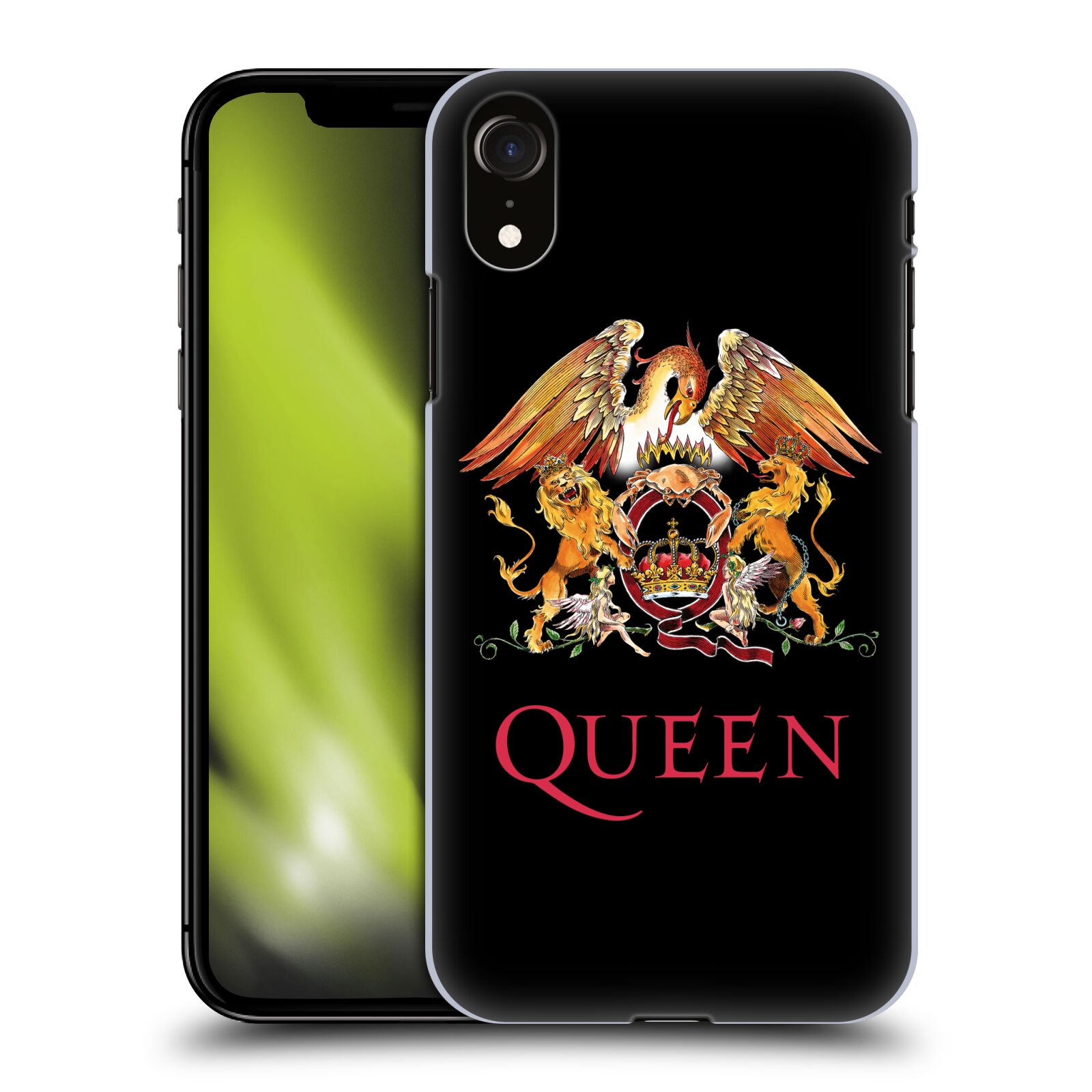 HEAD CASE plastový obal na mobil Apple Iphone XR kapela Queen znak