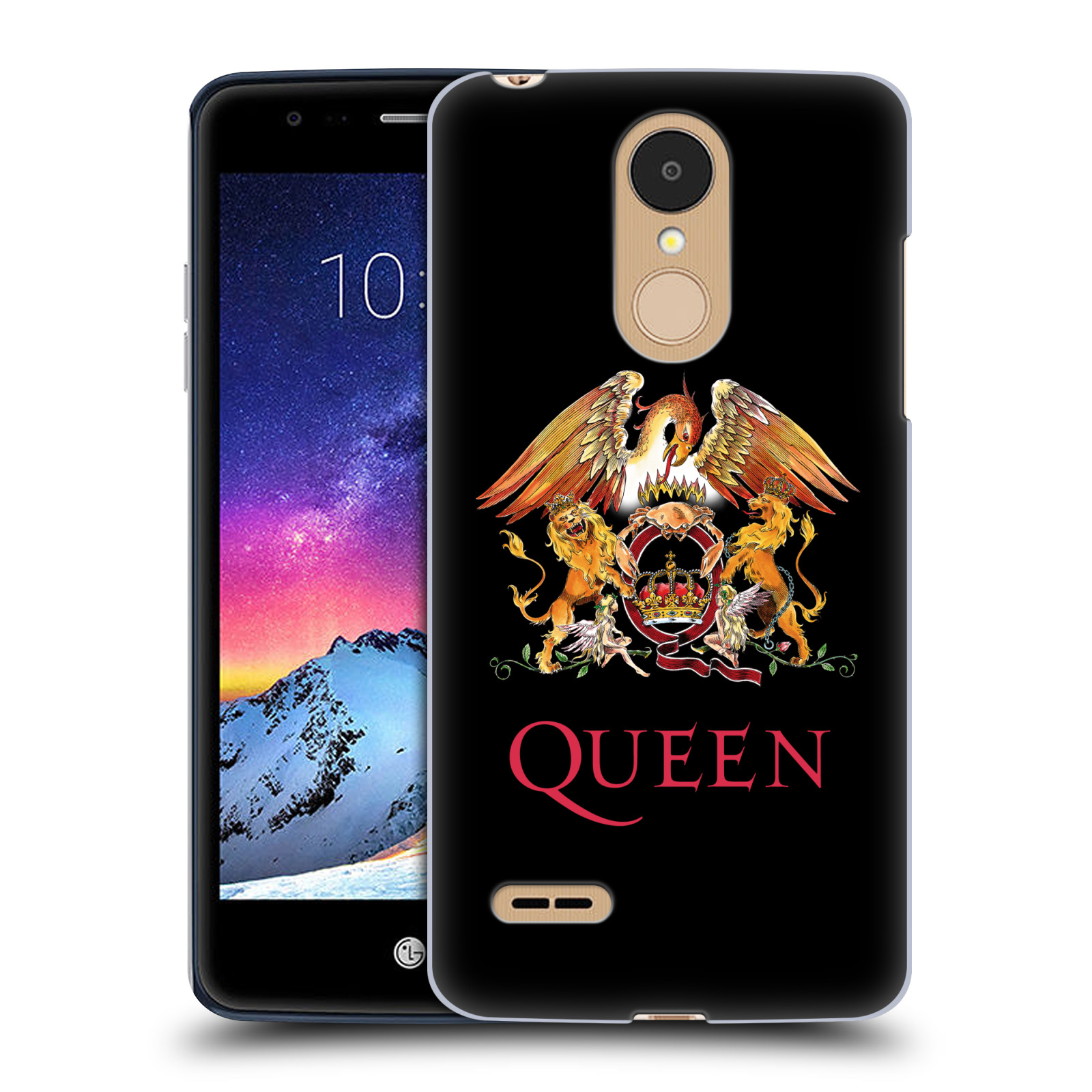 HEAD CASE plastový obal na mobil LG K9 / K8 2018 kapela Queen znak