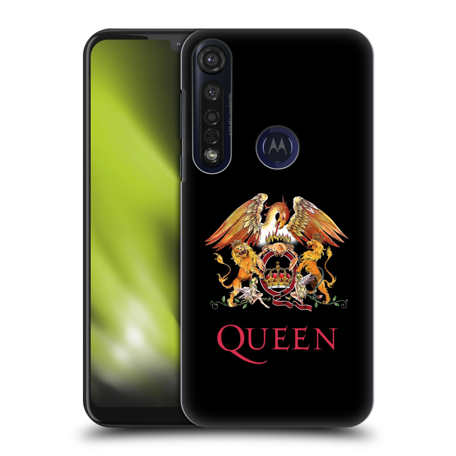 Pouzdro na mobil Motorola Moto G8 PLUS - HEAD CASE - kapela Queen znak