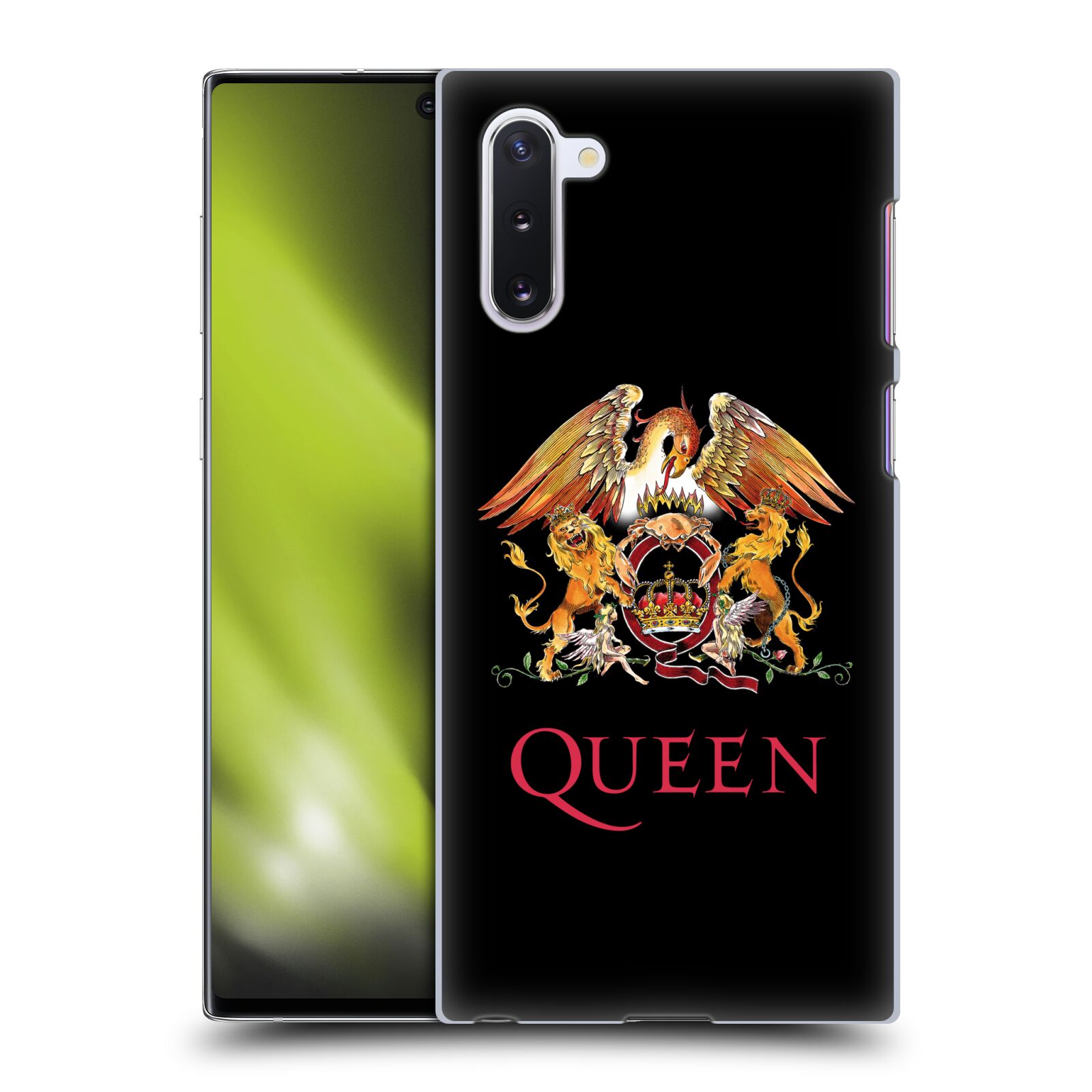 Pouzdro na mobil Samsung Galaxy Note 10 - HEAD CASE - kapela Queen znak