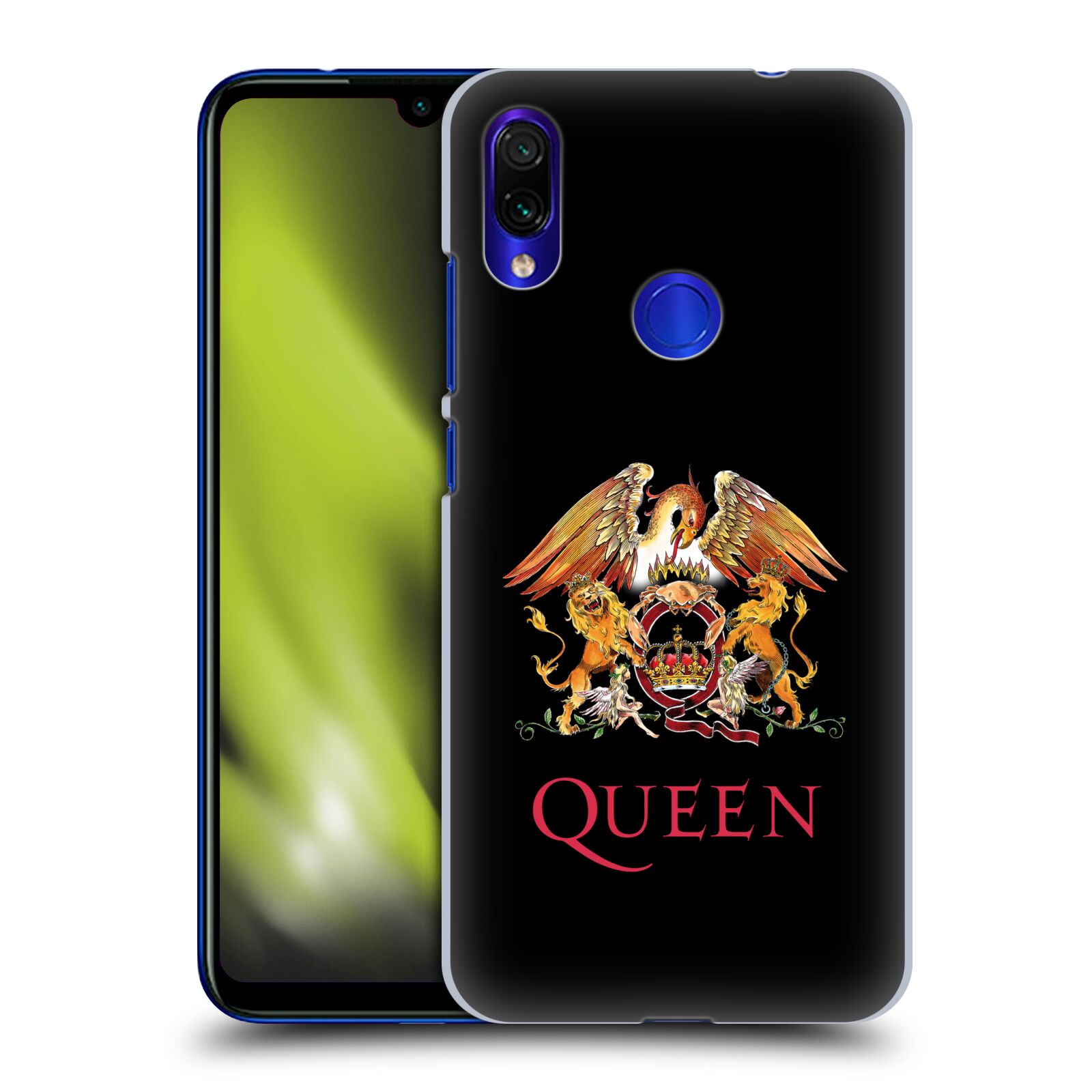 Pouzdro na mobil Xiaomi Redmi Note 7 - Head Case - kapela Queen znak