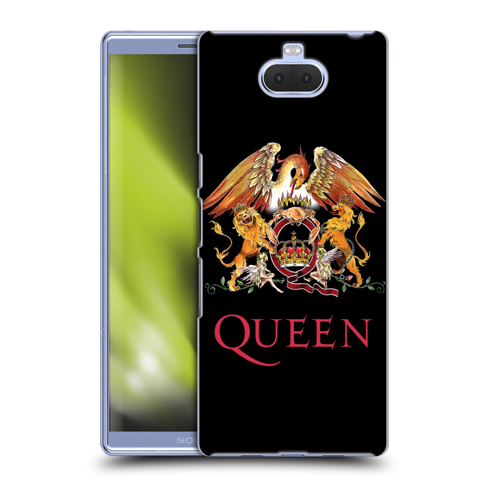 Pouzdro na mobil Sony Xperia 10 Plus - Head Case - kapela Queen znak