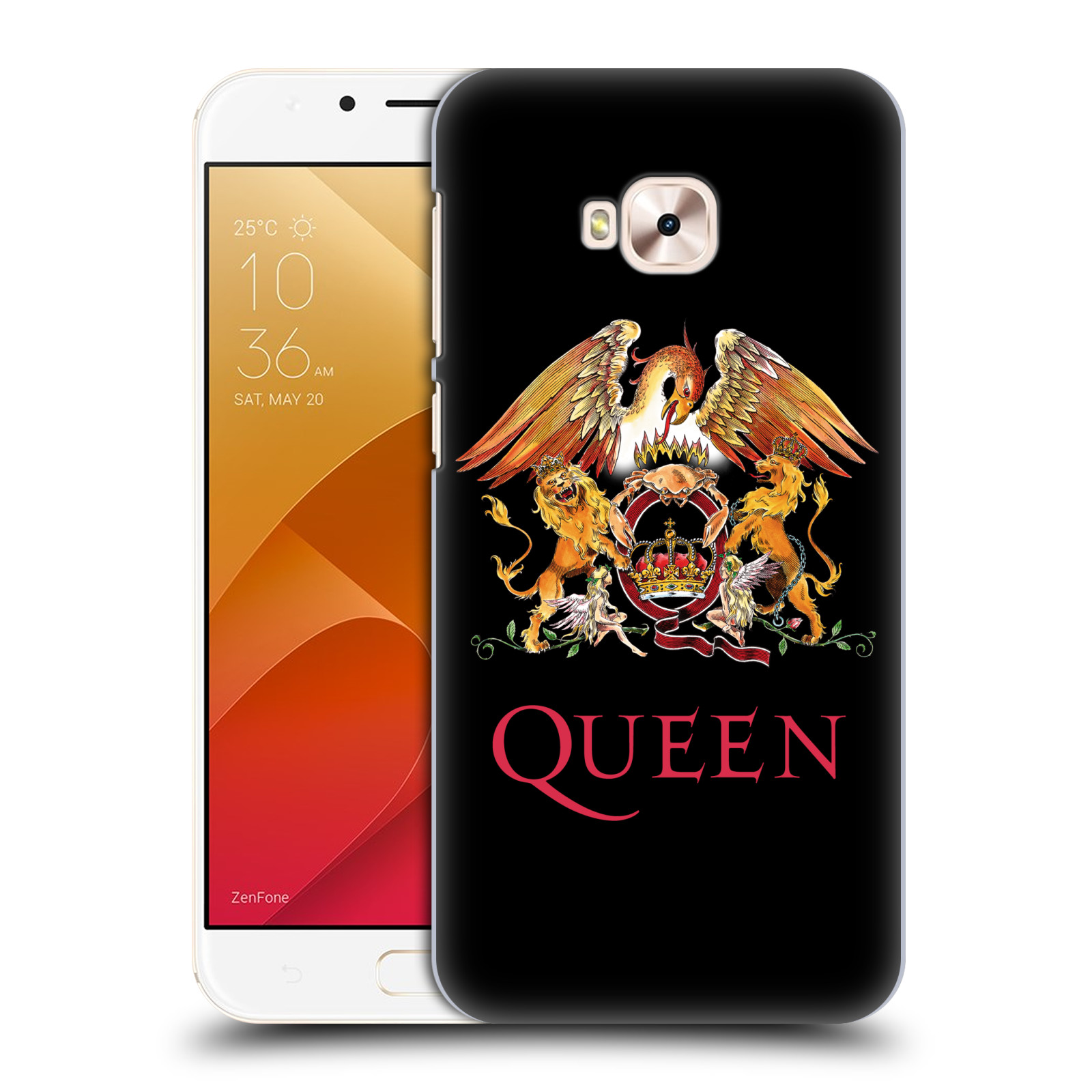 HEAD CASE plastový obal na mobil Asus Zenfone 4 Selfie Pro ZD552KL kapela Queen znak