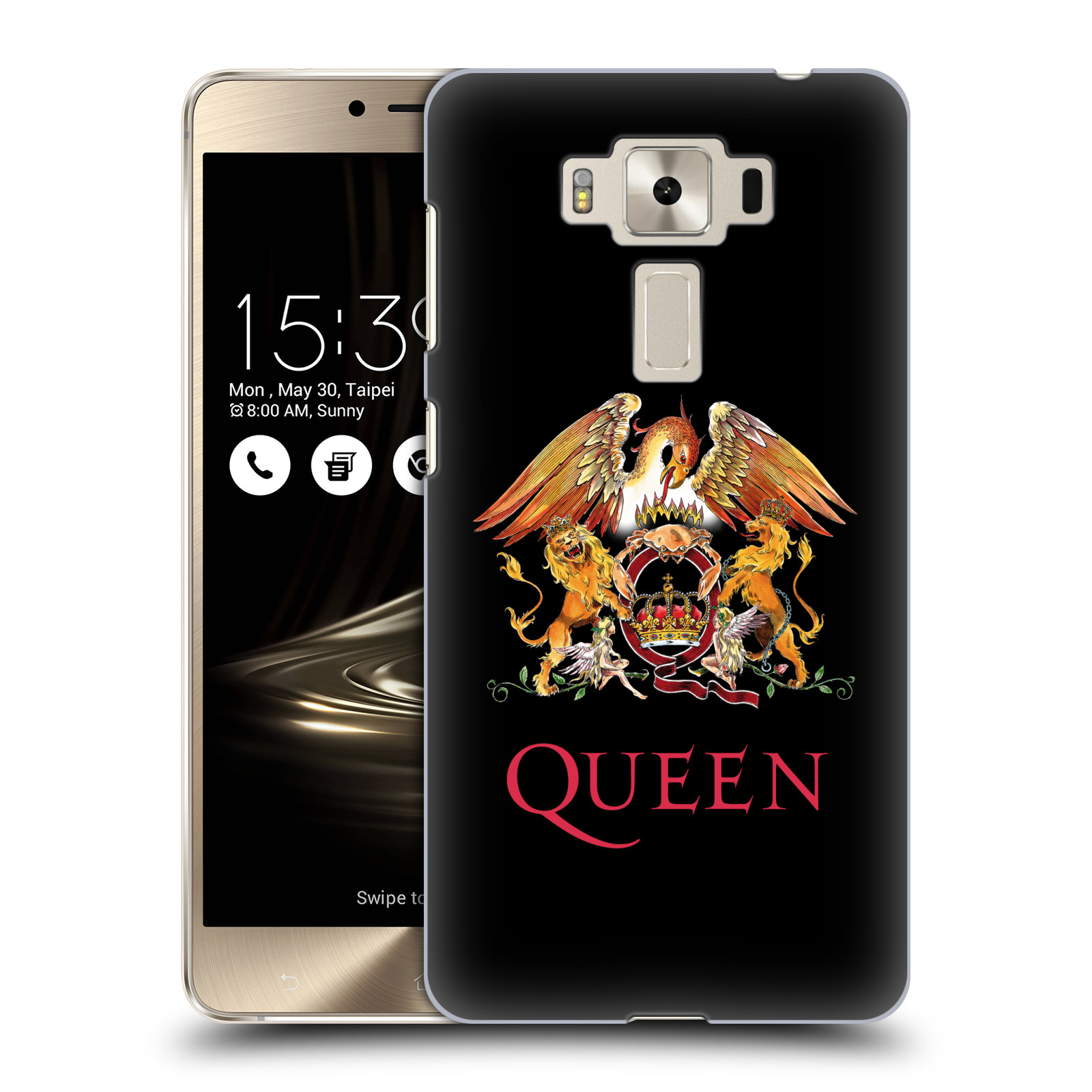 HEAD CASE plastový obal na mobil Asus Zenfone 3 DELUXE ZS550KL kapela Queen znak