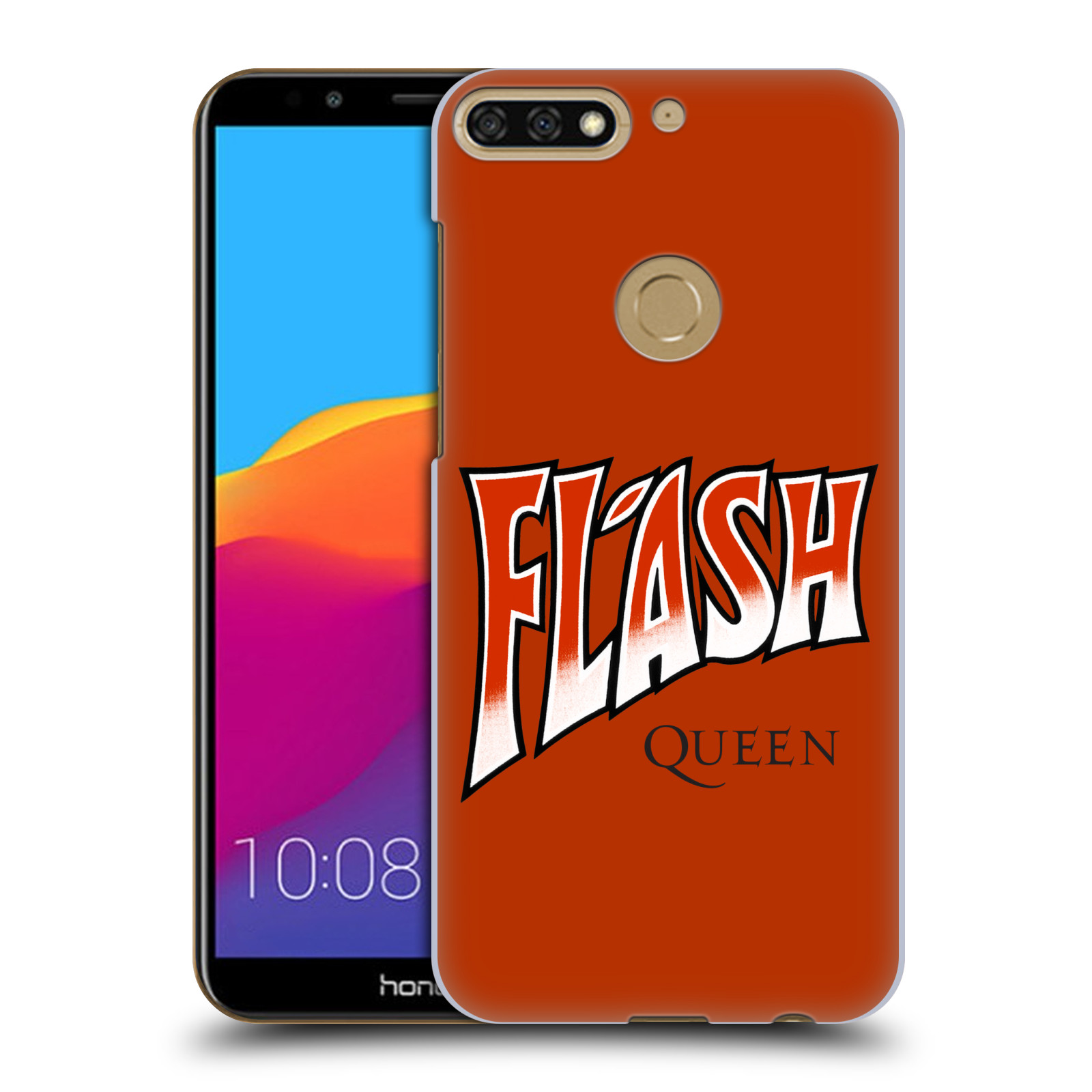HEAD CASE plastový obal na mobil Honor 7c kapela Queen Flash