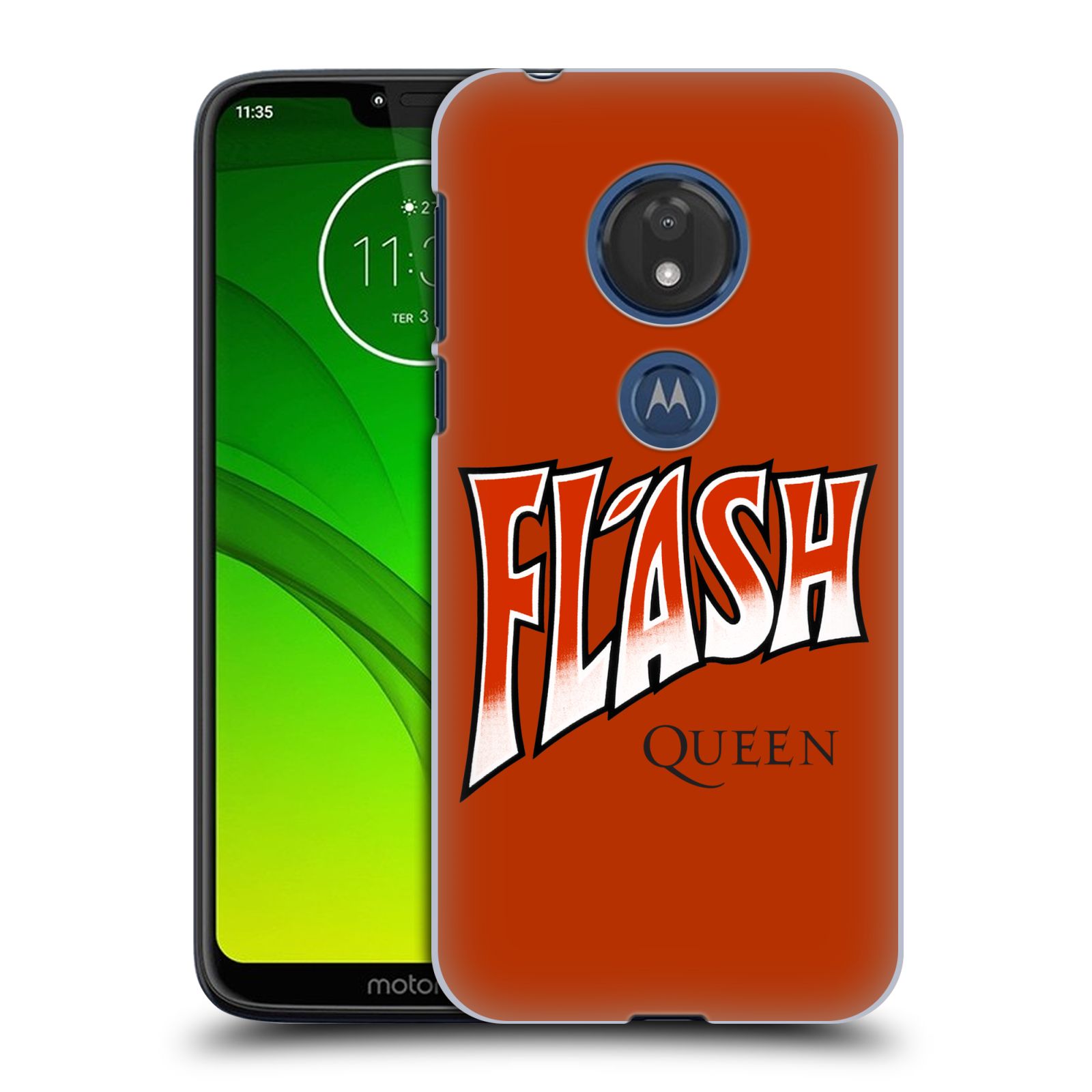 Pouzdro na mobil Motorola Moto G7 Play kapela Queen Flash