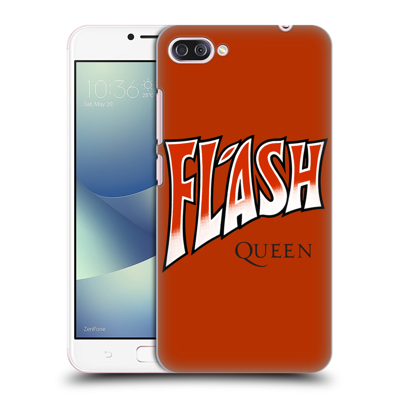 HEAD CASE plastový obal na mobil Asus Zenfone 4 MAX ZC554KL kapela Queen Flash