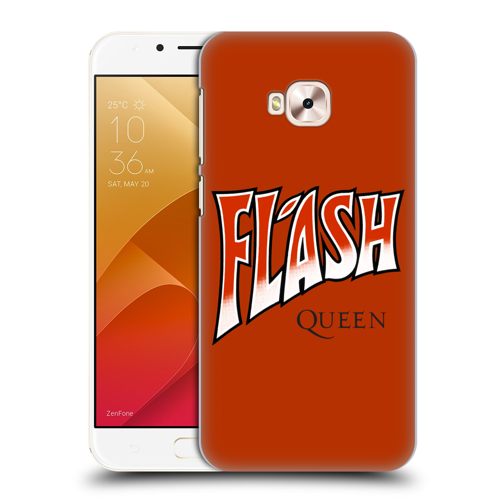 HEAD CASE plastový obal na mobil Asus Zenfone 4 Selfie Pro ZD552KL kapela Queen Flash