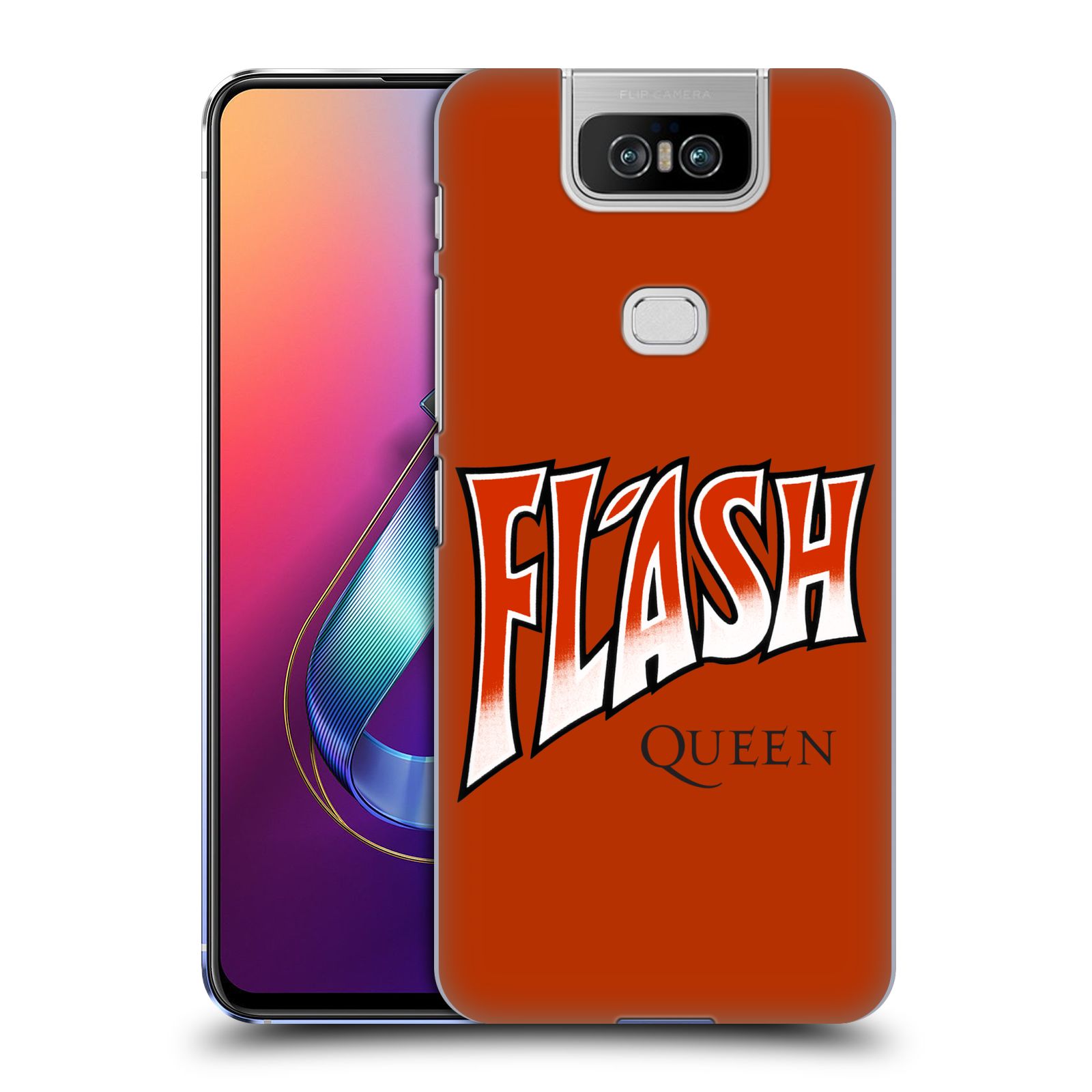 Pouzdro na mobil Asus Zenfone 6 ZS630KL - HEAD CASE - kapela Queen Flash