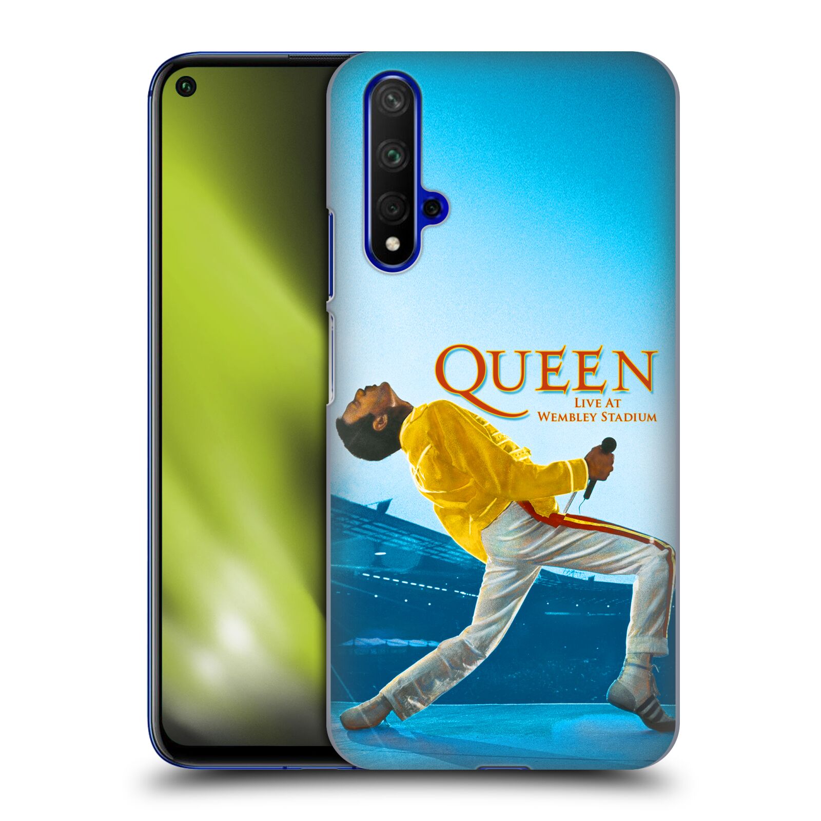 Pouzdro na mobil Honor 20 - HEAD CASE - zpěvák Queen skupina Freddie Mercury