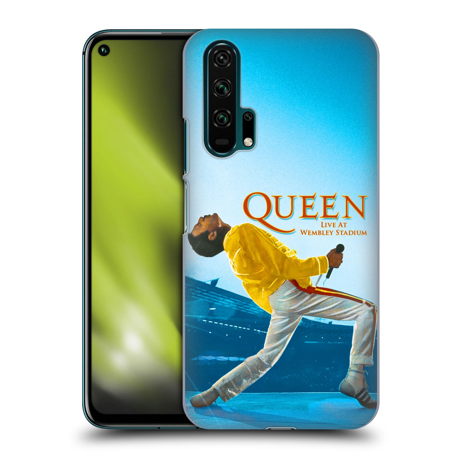 Pouzdro na mobil Honor 20 PRO - HEAD CASE - zpěvák Queen skupina Freddie Mercury