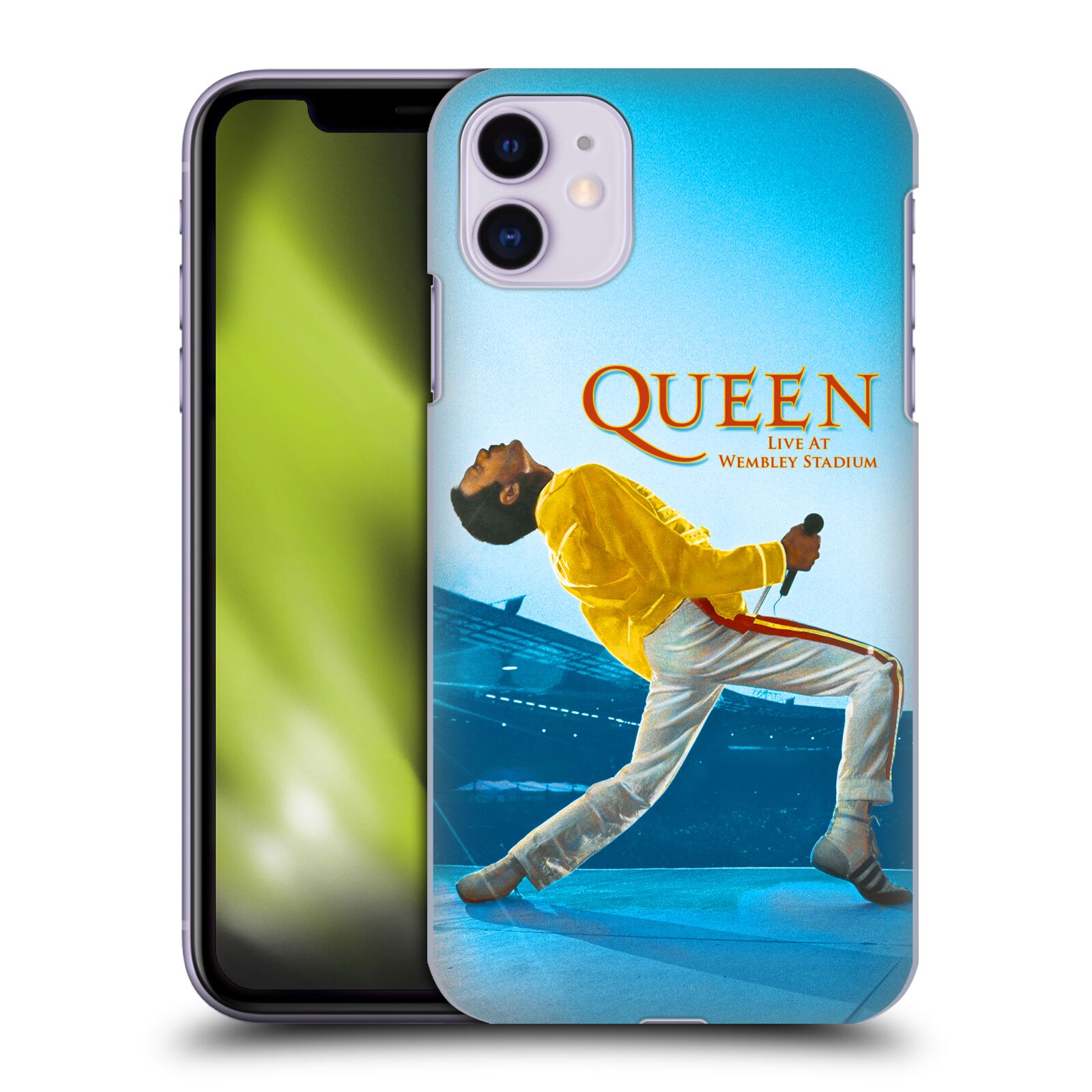 Pouzdro na mobil Apple Iphone 11 - HEAD CASE - zpěvák Queen skupina Freddie Mercury