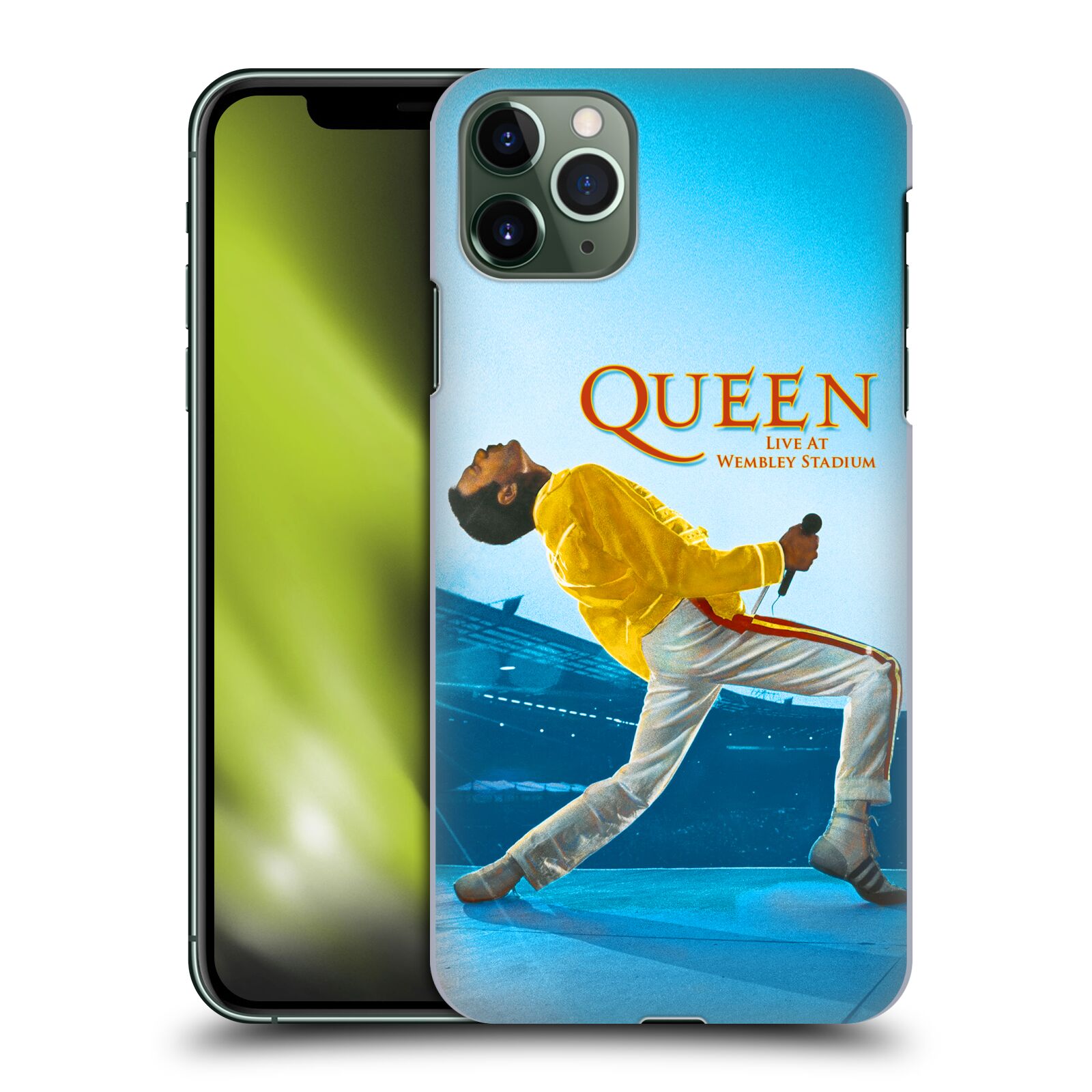 Pouzdro na mobil Apple Iphone 11 PRO MAX - HEAD CASE - zpěvák Queen skupina Freddie Mercury