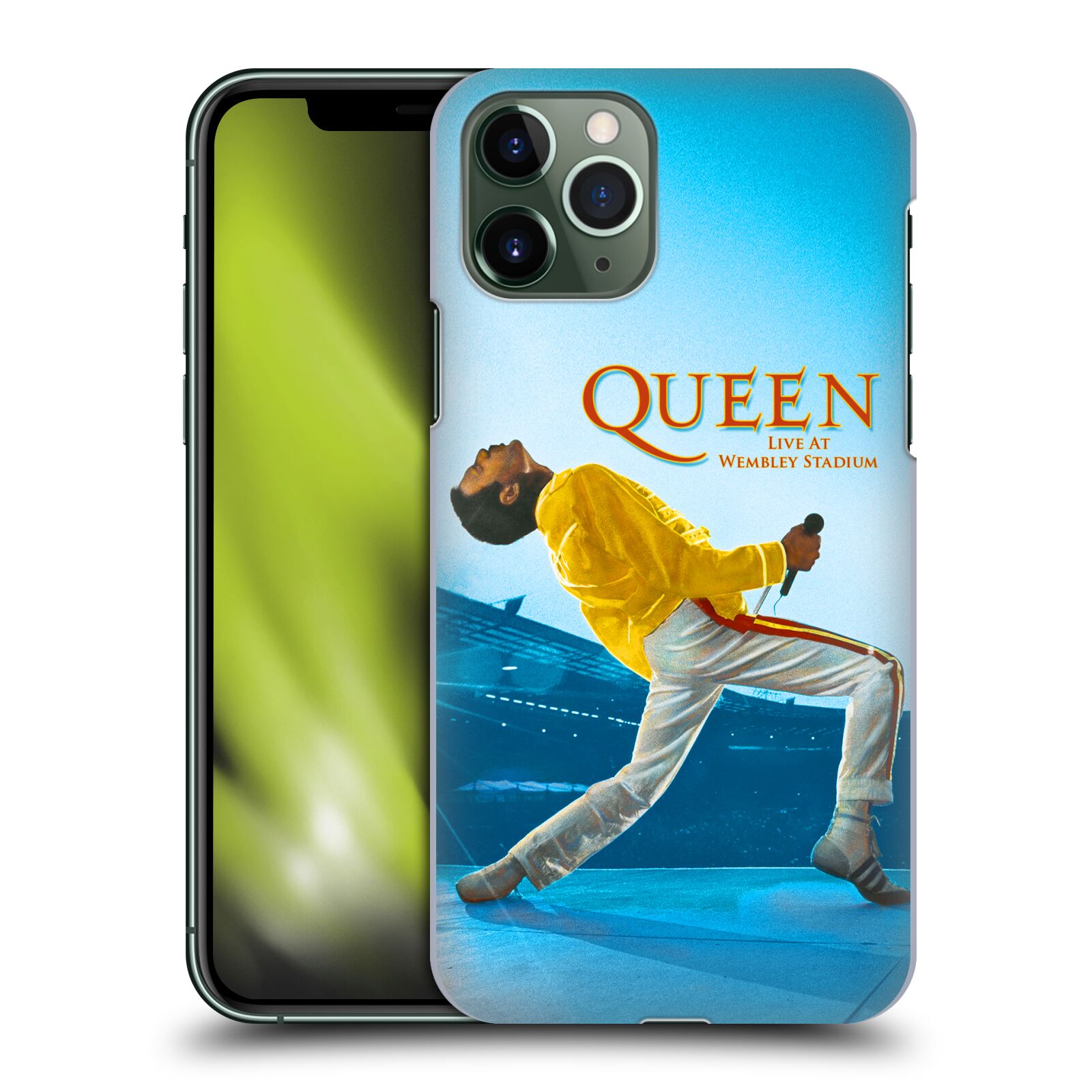 Pouzdro na mobil Apple Iphone 11 PRO - HEAD CASE - zpěvák Queen skupina Freddie Mercury