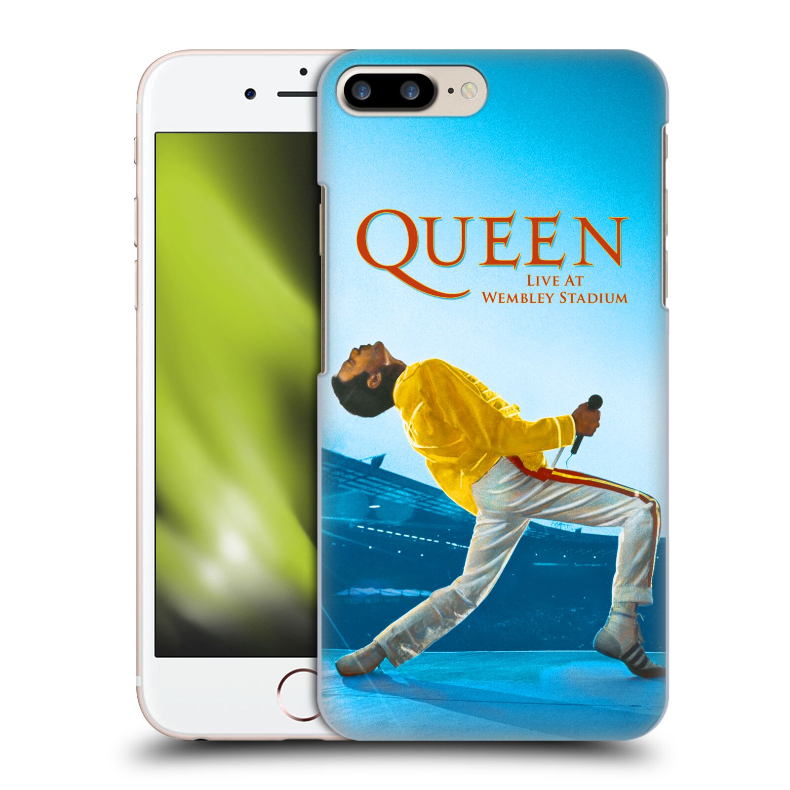 Plastové pouzdro pro mobil Apple Iphone 8 PLUS zpěvák Queen skupina Freddie Mercury