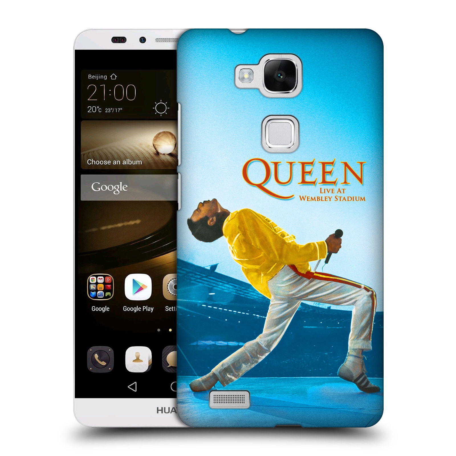 HEAD CASE plastový obal na mobil Huawei Mate 7 zpěvák Queen skupina Freddie Mercury