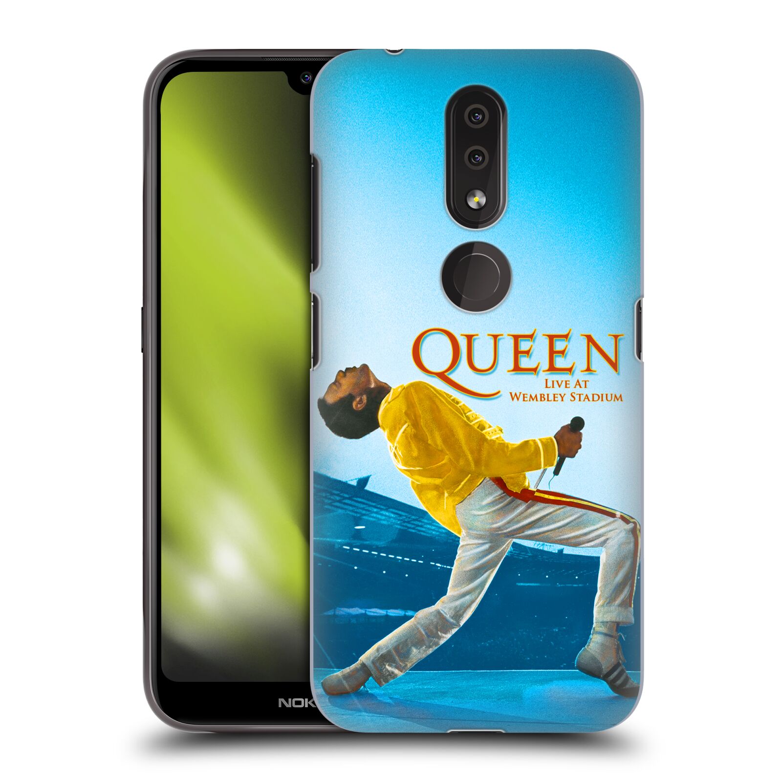 Pouzdro na mobil Nokia 4.2 - HEAD CASE - zpěvák Queen skupina Freddie Mercury