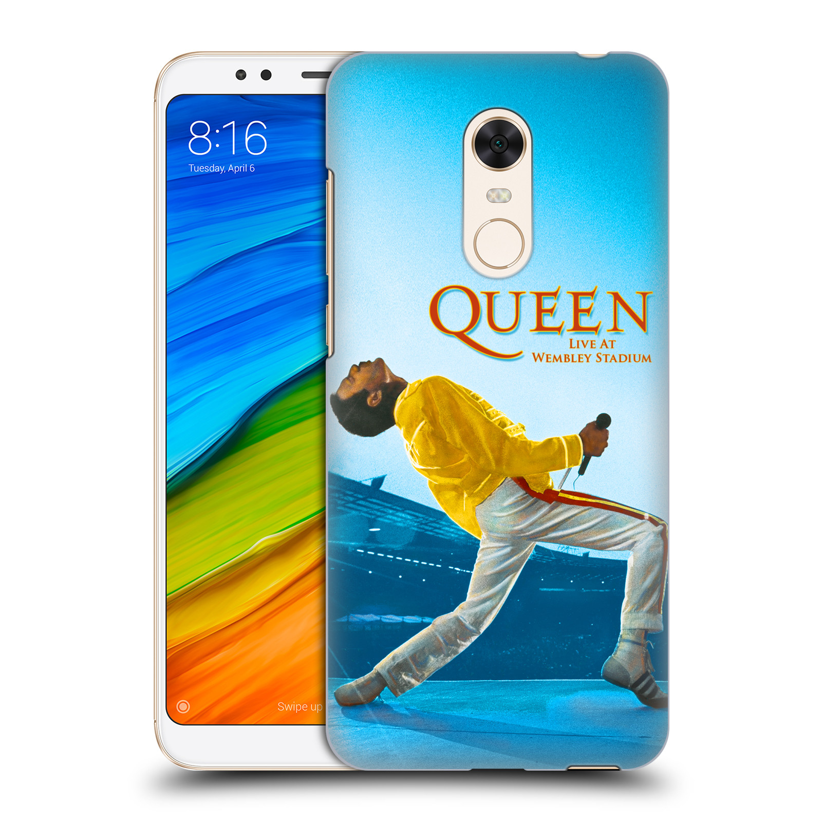 HEAD CASE plastový obal na mobil Xiaomi Redmi 5 PLUS zpěvák Queen skupina Freddie Mercury