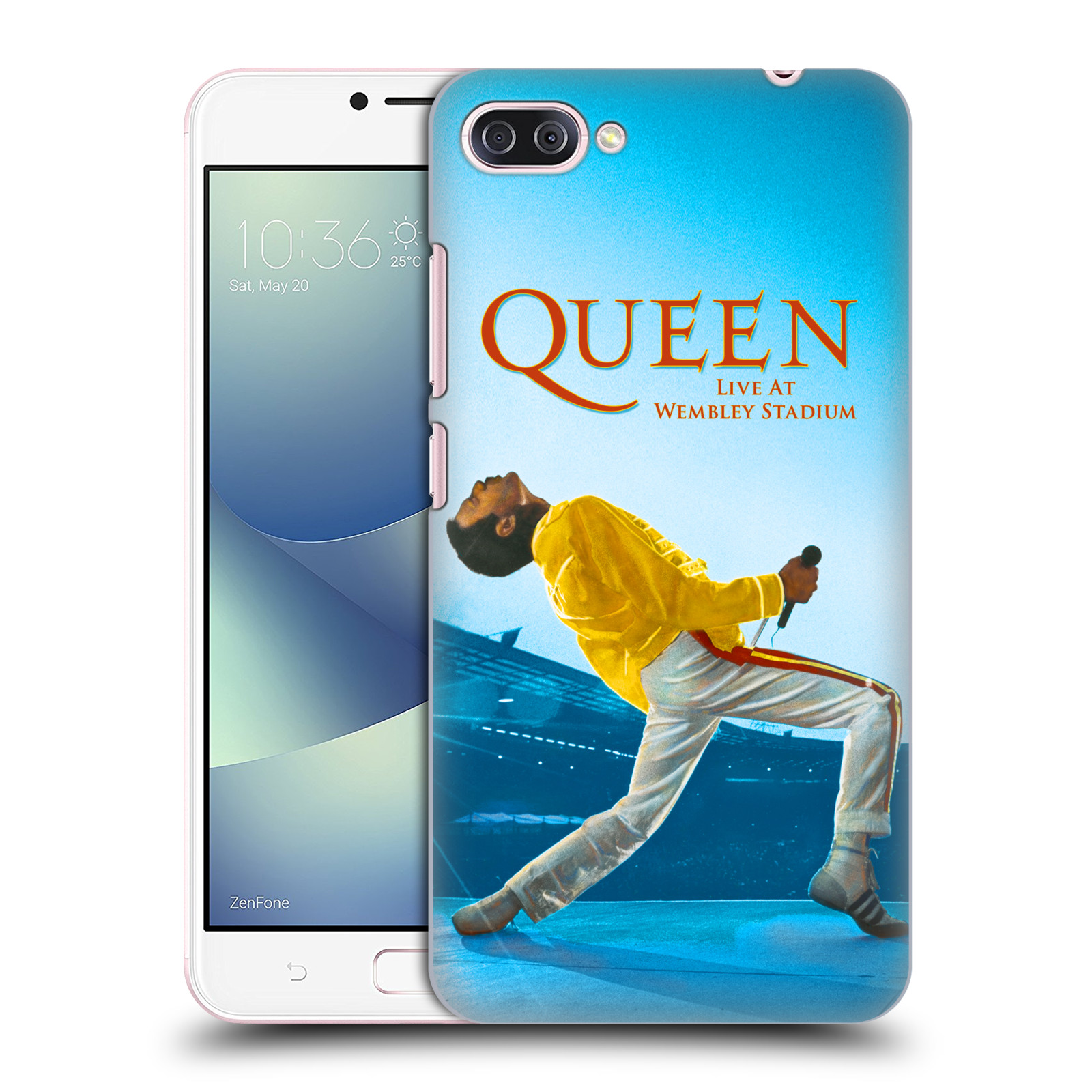 HEAD CASE plastový obal na mobil Asus Zenfone 4 MAX ZC554KL zpěvák Queen skupina Freddie Mercury