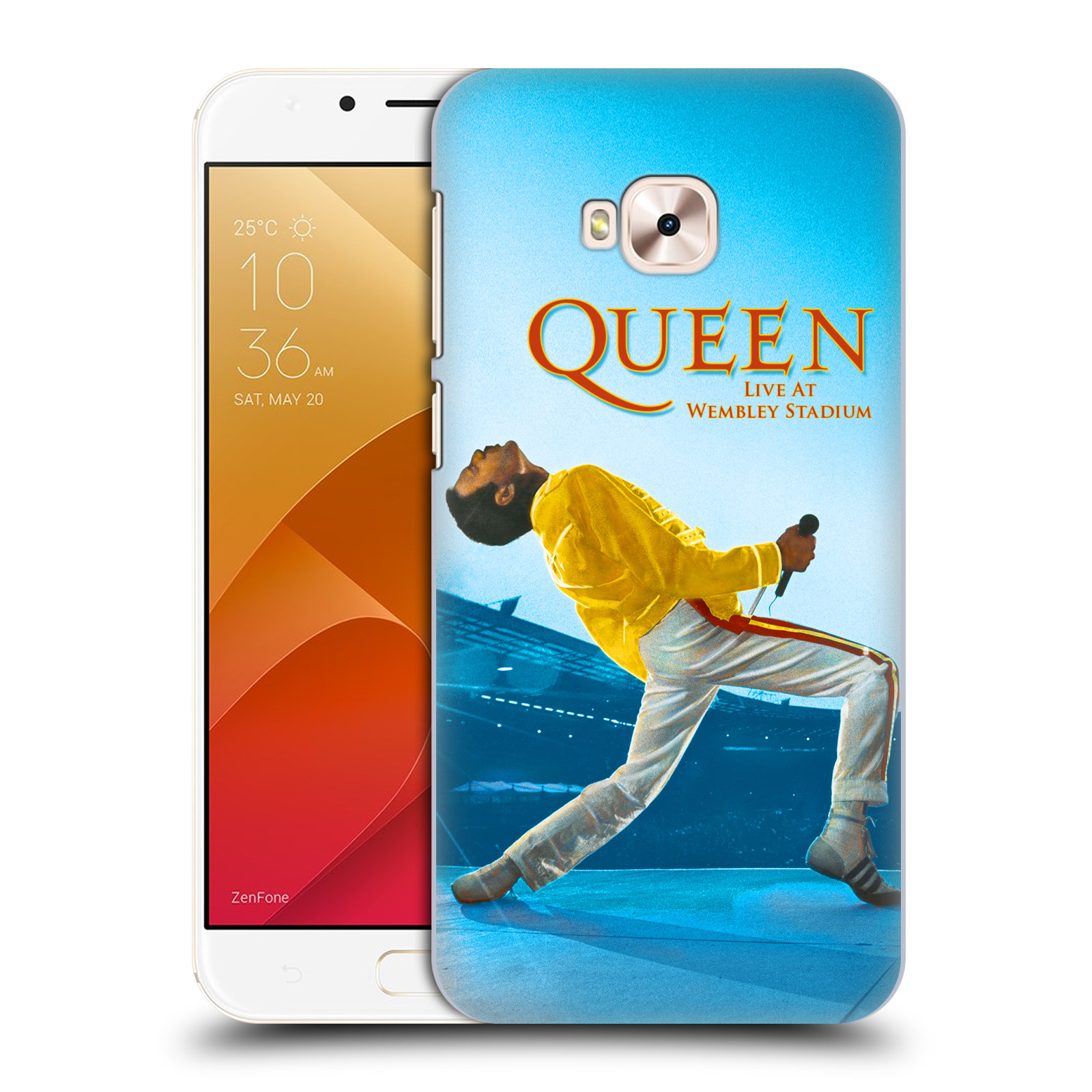 HEAD CASE plastový obal na mobil Asus Zenfone 4 Selfie Pro ZD552KL zpěvák Queen skupina Freddie Mercury
