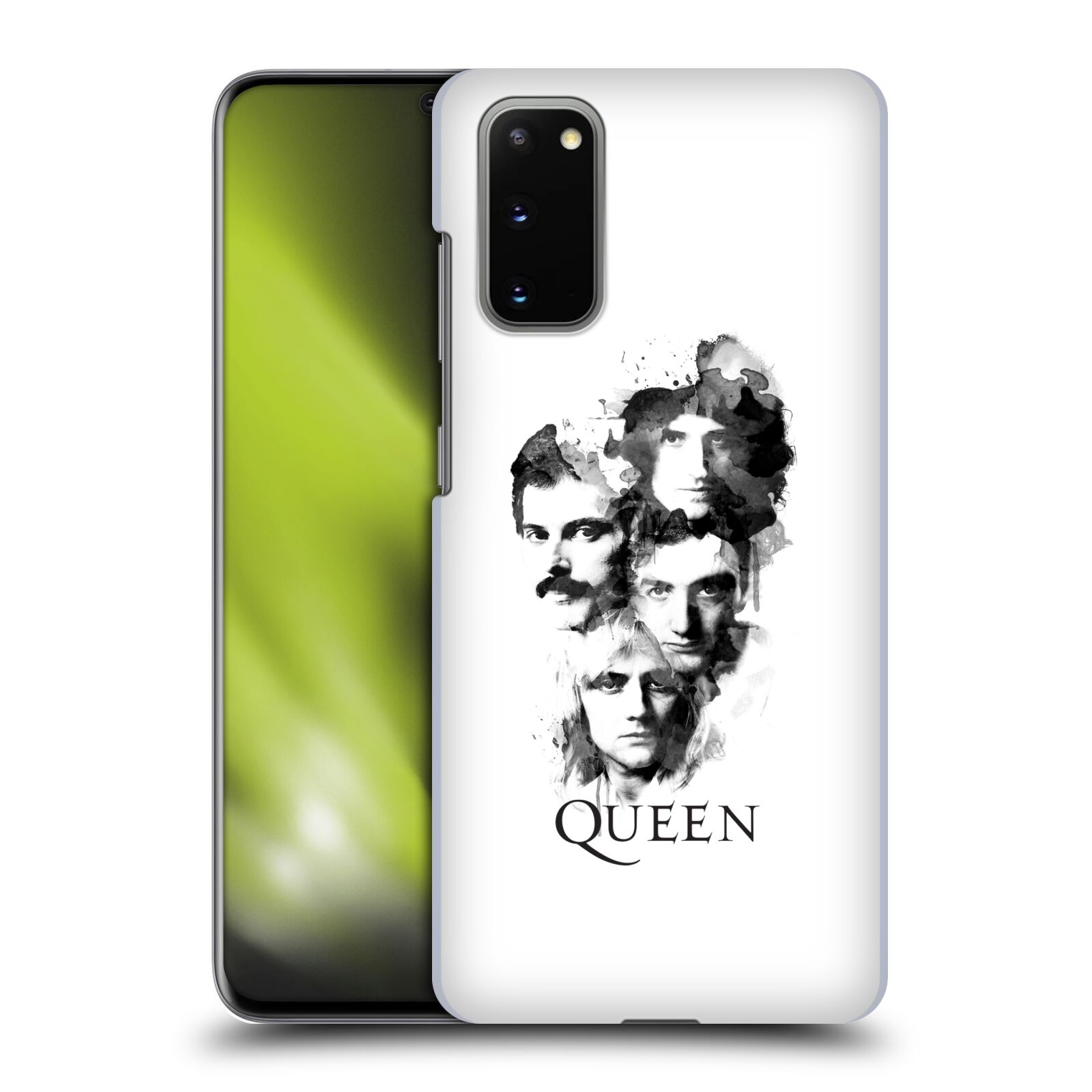 Pouzdro na mobil Samsung Galaxy S20 - HEAD CASE - kapela Queen kreslené tváře