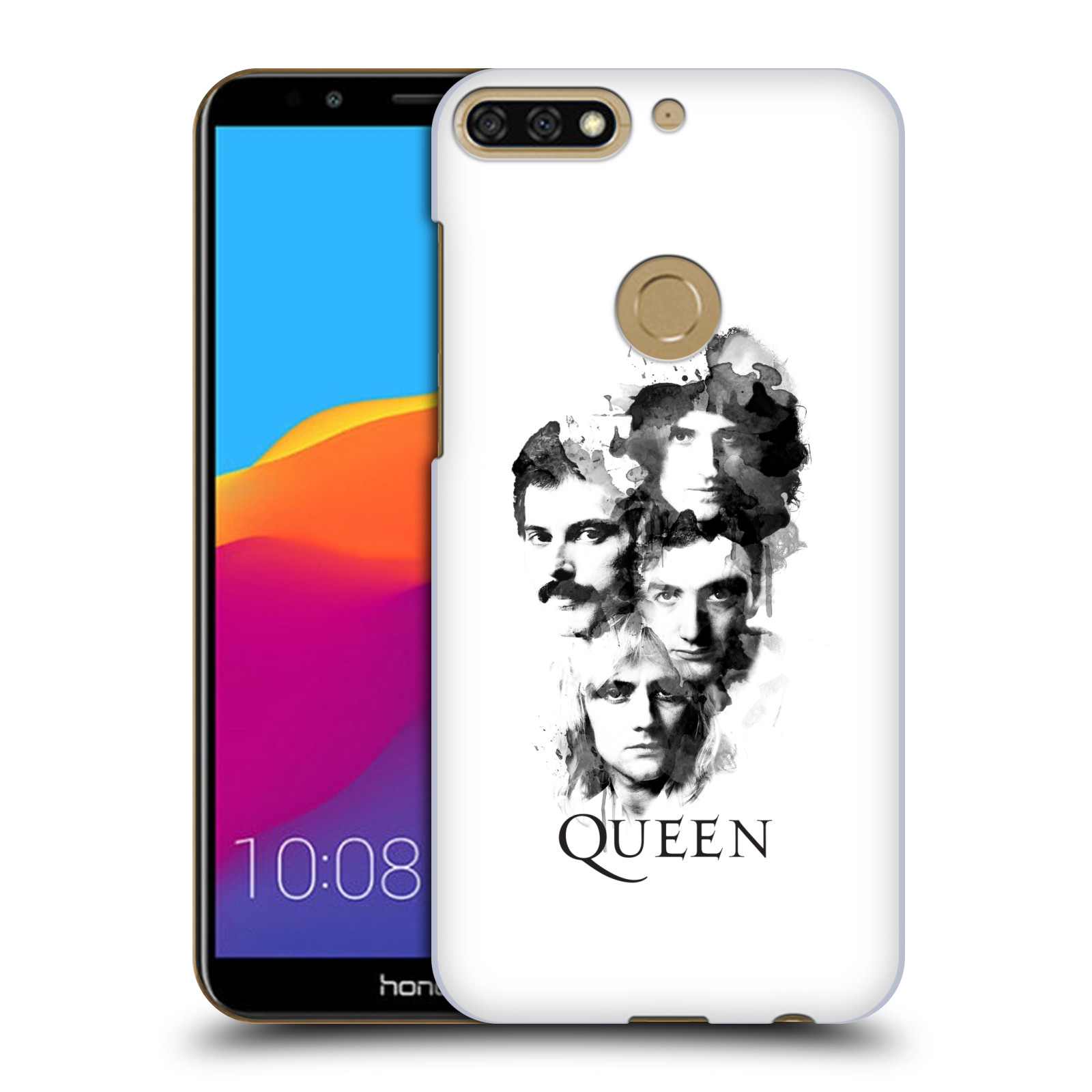 HEAD CASE plastový obal na mobil Honor 7c kapela Queen kreslené tváře