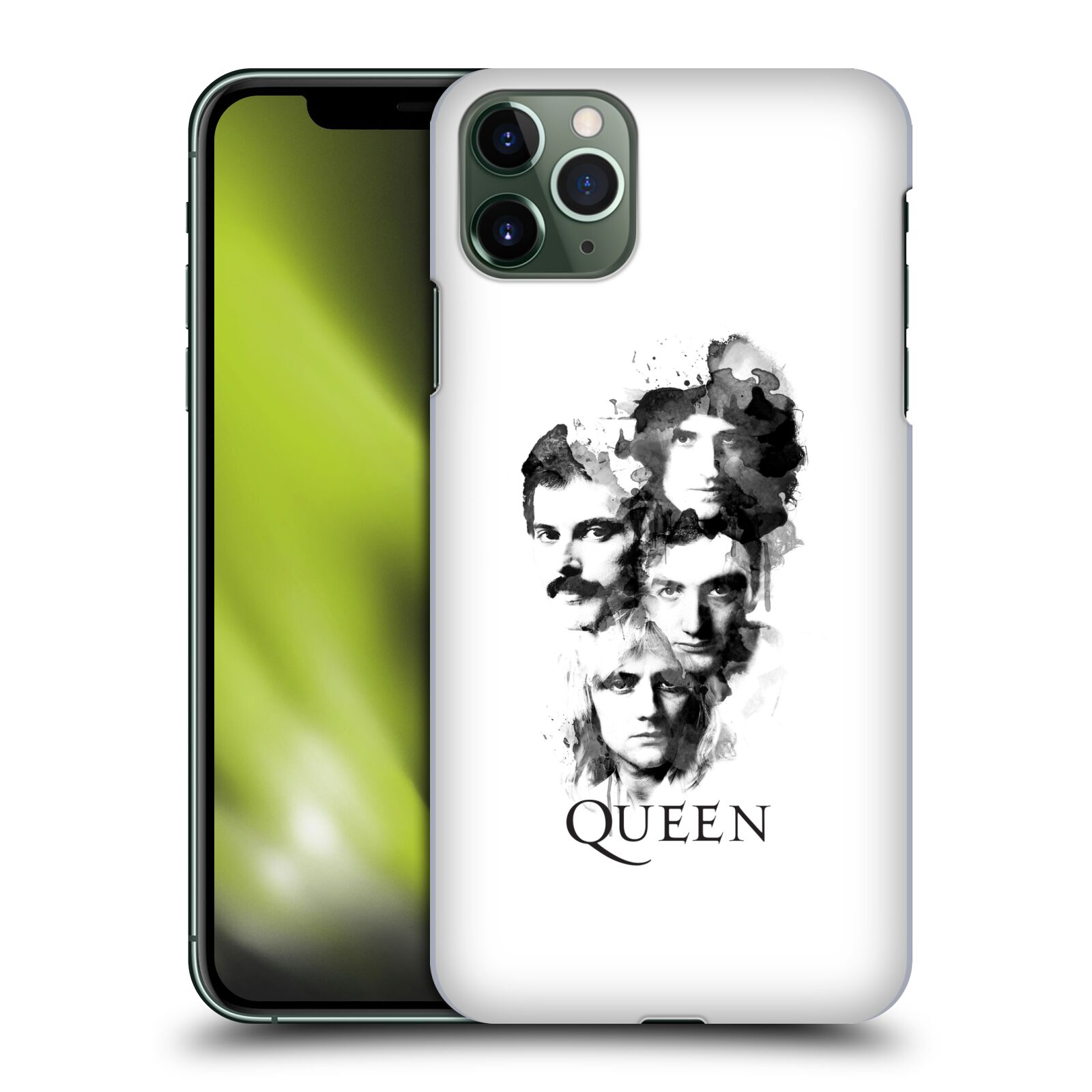 Pouzdro na mobil Apple Iphone 11 PRO MAX - HEAD CASE - kapela Queen kreslené tváře