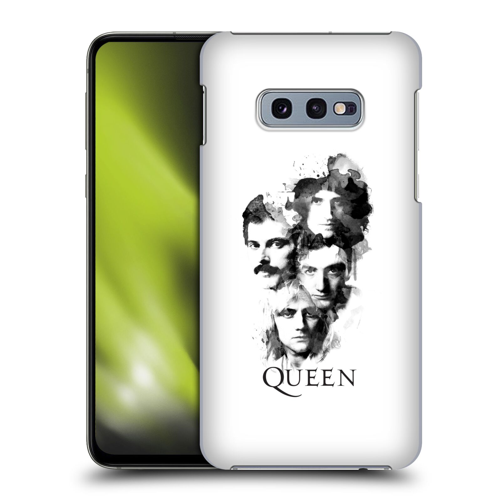 Pouzdro na mobil Samsung Galaxy S10e - HEAD CASE - kapela Queen kreslené tváře