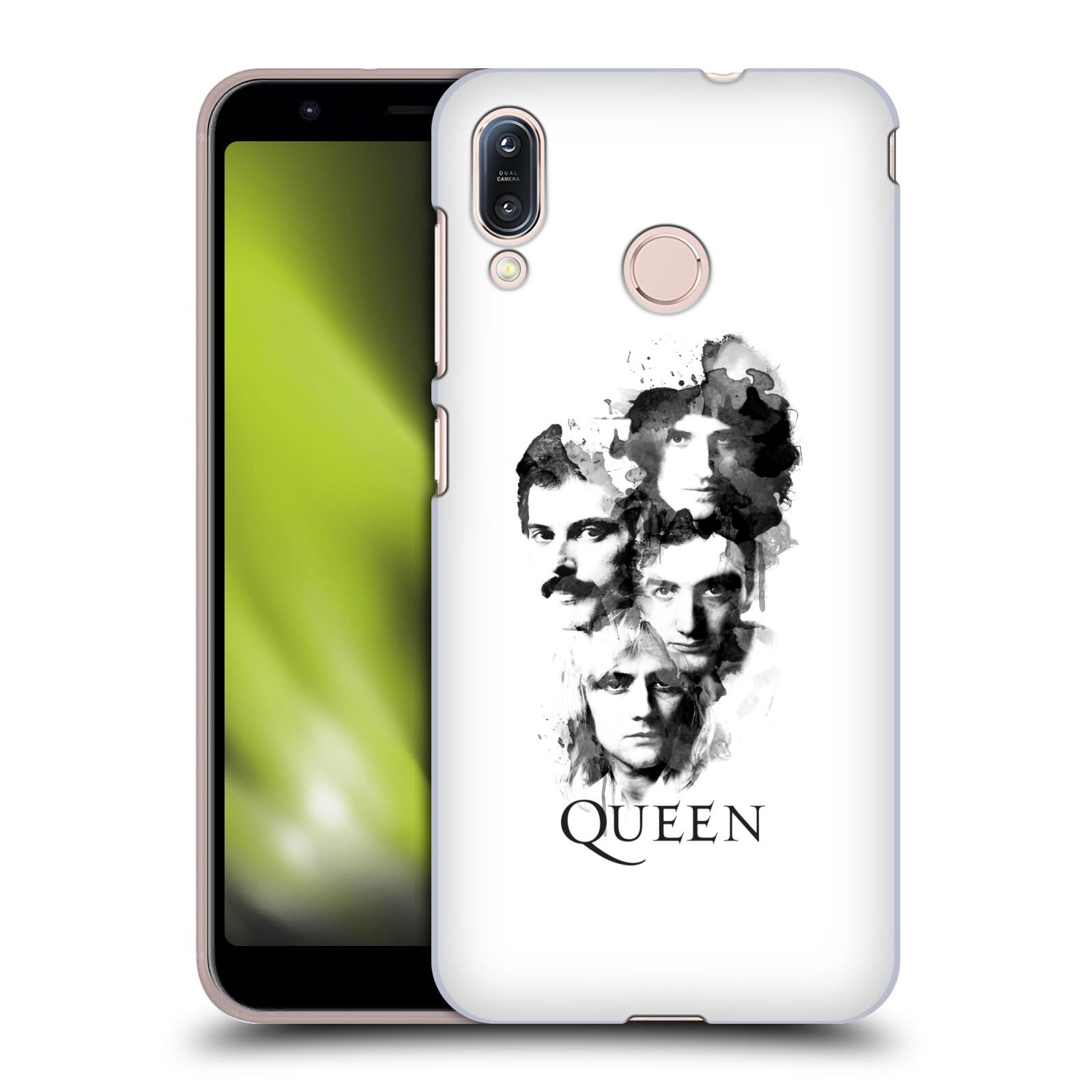 Pouzdro na mobil Asus Zenfone Max M1 (ZB555KL) - HEAD CASE - kapela Queen kreslené tváře