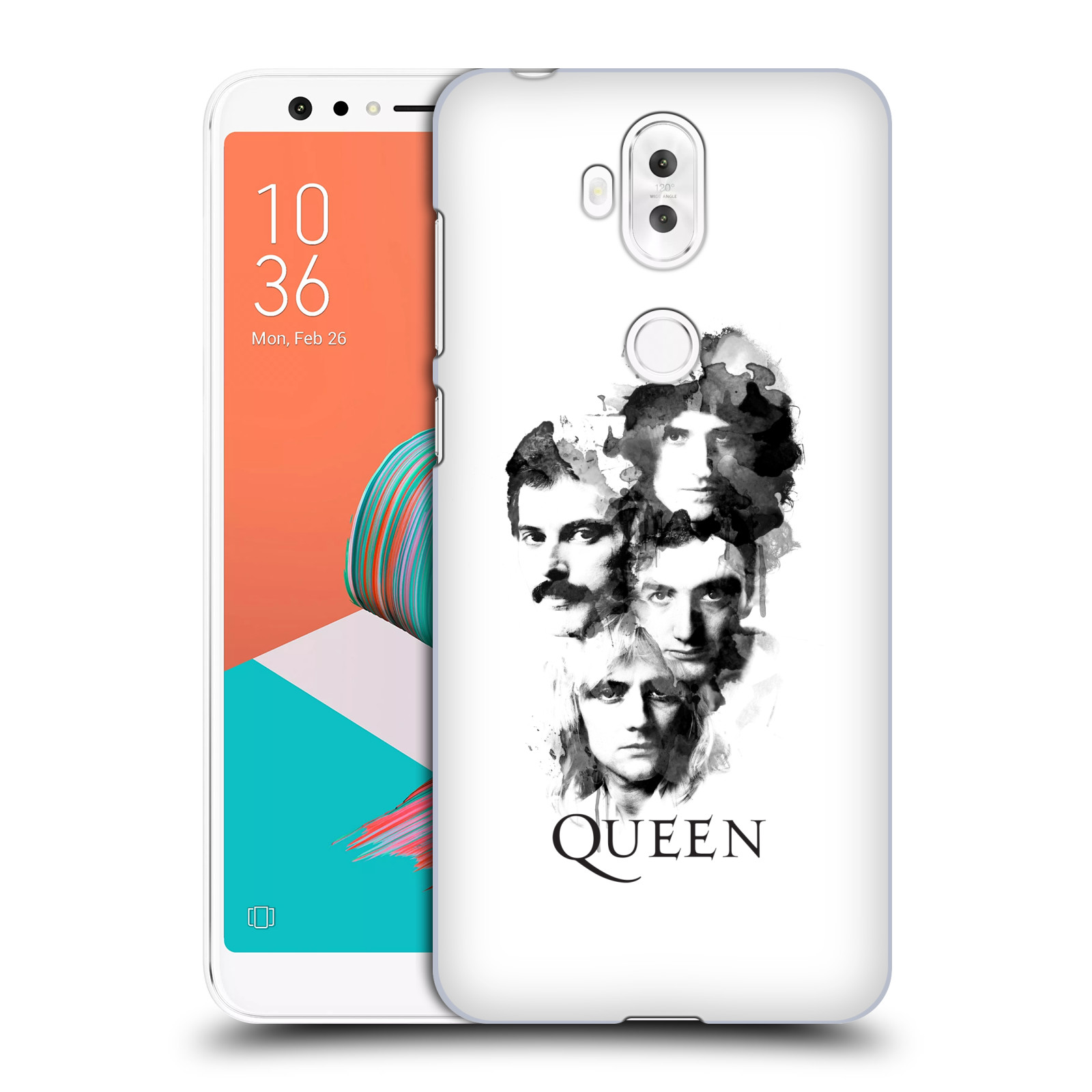 HEAD CASE plastový obal na mobil Asus Zenfone 5 LITE ZC600KL kapela Queen kreslené tváře