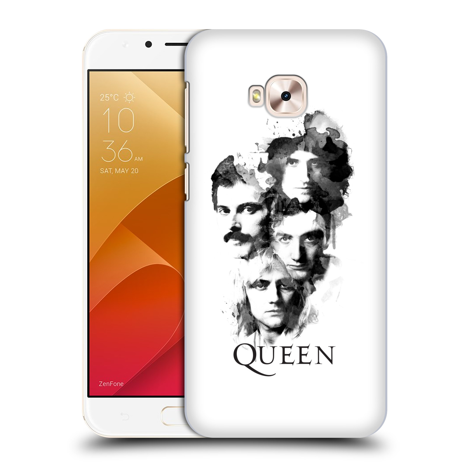 HEAD CASE plastový obal na mobil Asus Zenfone 4 Selfie Pro ZD552KL kapela Queen kreslené tváře