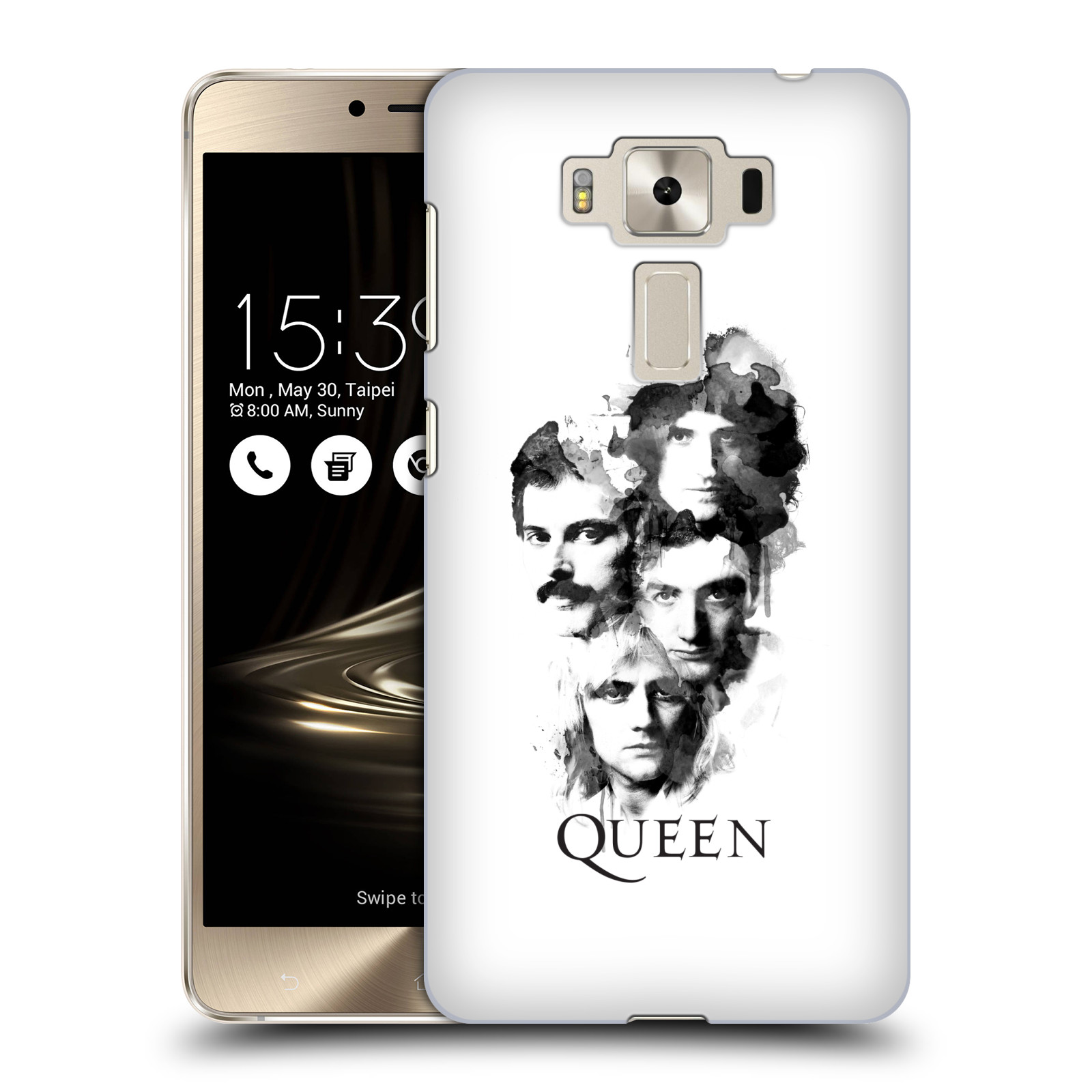 HEAD CASE plastový obal na mobil Asus Zenfone 3 DELUXE ZS550KL kapela Queen kreslené tváře