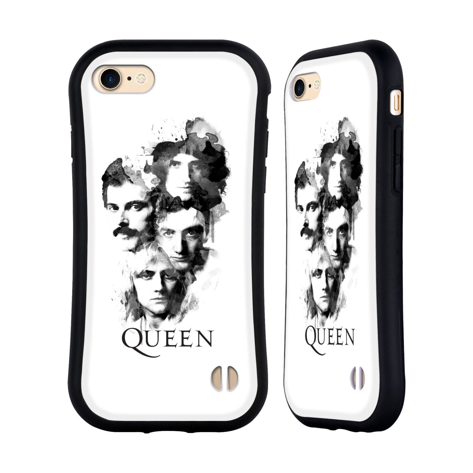 HEAD CASE odolný obal na mobil Apple Iphone 7/8 kapela Queen kreslené tváře