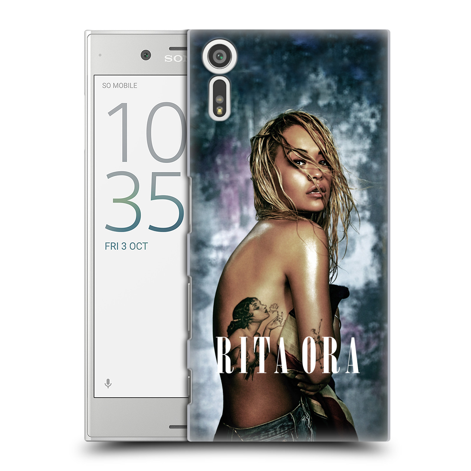 HEAD CASE plastový obal na mobil Sony Xperia XZ zpěvačka Rita Ora tetováni na těle