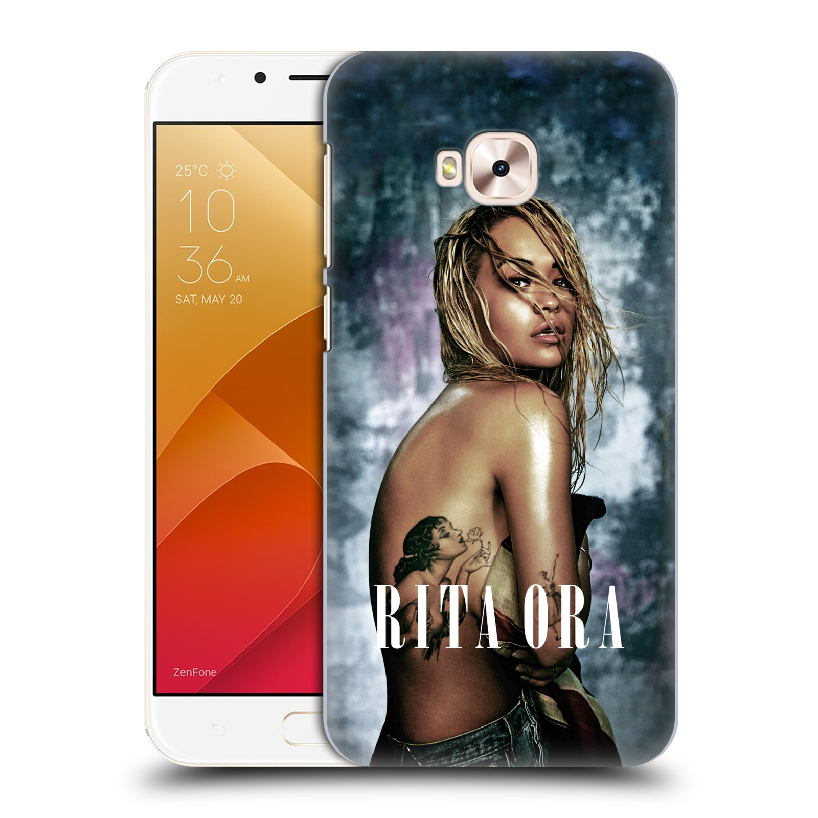 HEAD CASE plastový obal na mobil Asus Zenfone 4 Selfie Pro ZD552KL zpěvačka Rita Ora tetováni na těle