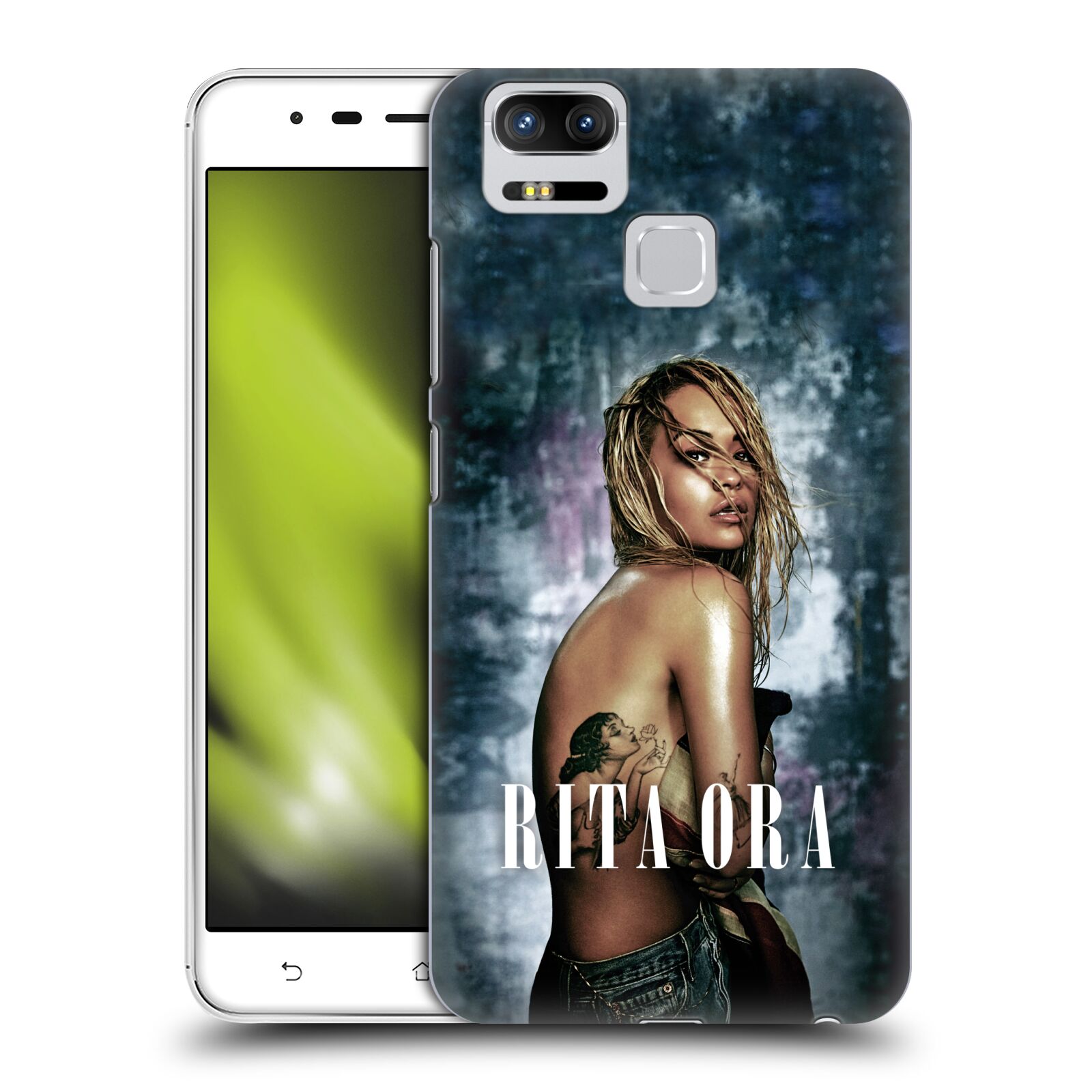 HEAD CASE plastový obal na mobil Asus Zenfone 3 Zoom ZE553KL zpěvačka Rita Ora tetováni na těle