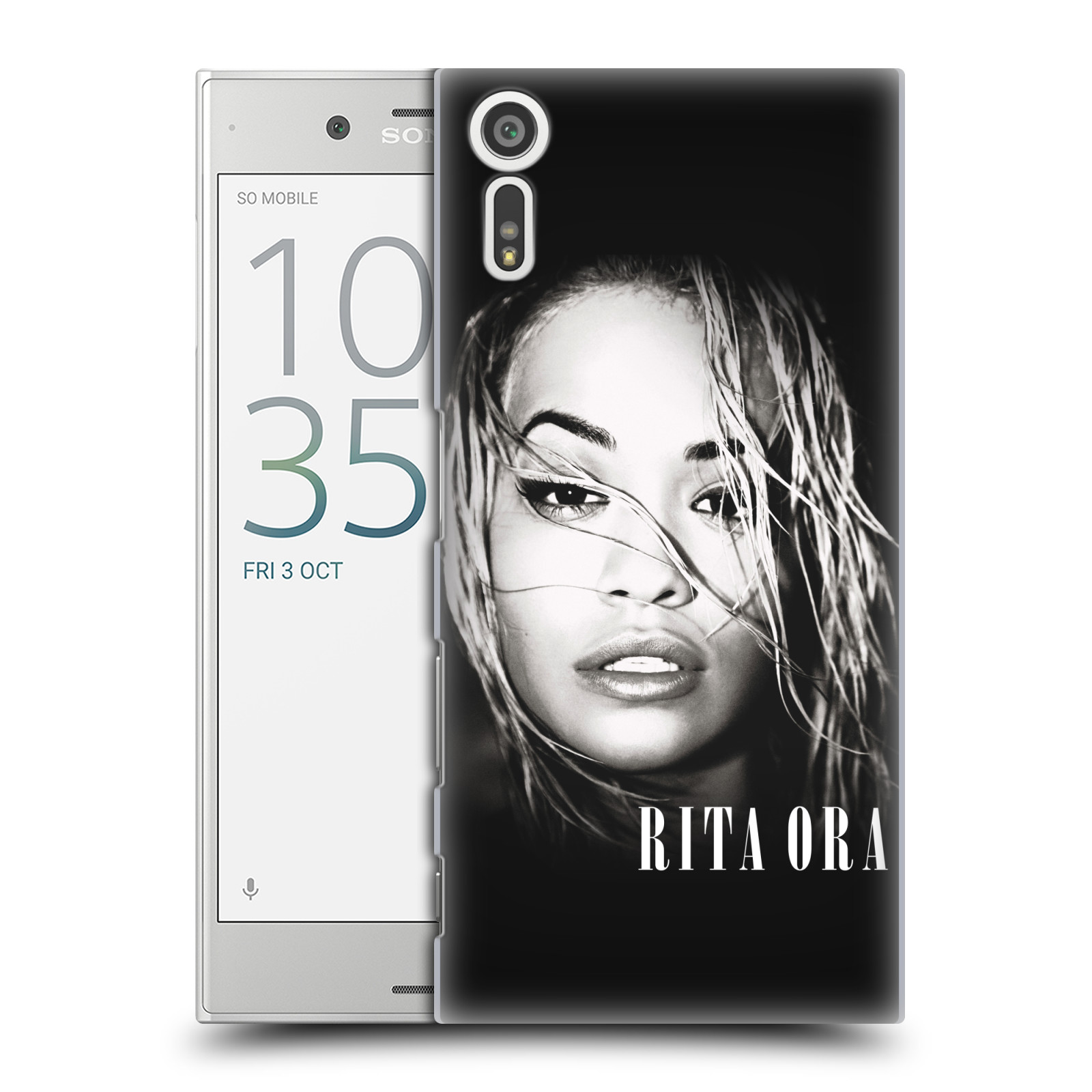 HEAD CASE plastový obal na mobil Sony Xperia XZ zpěvačka Rita Ora foto tvář