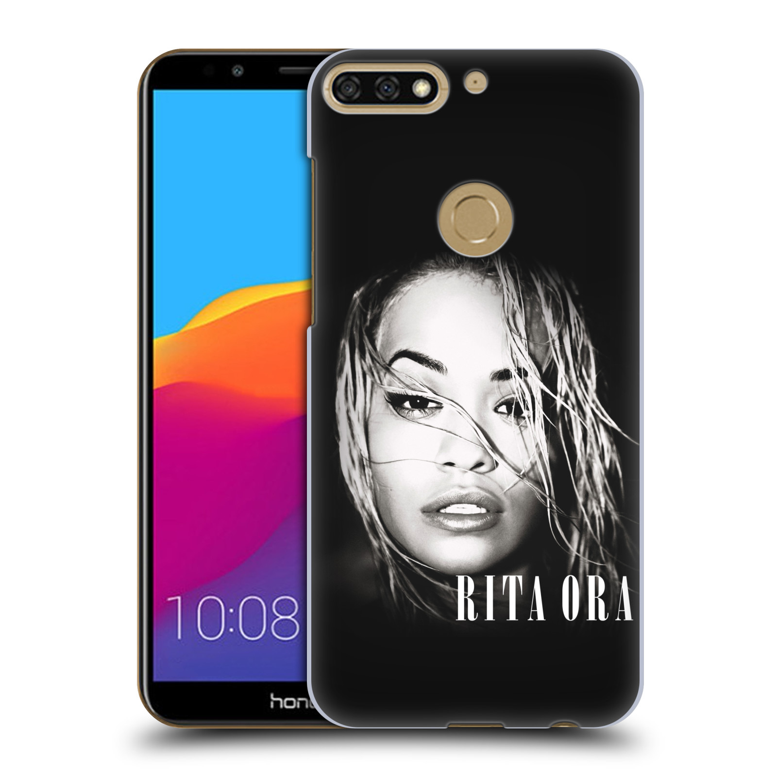 HEAD CASE plastový obal na mobil Honor 7c zpěvačka Rita Ora foto tvář
