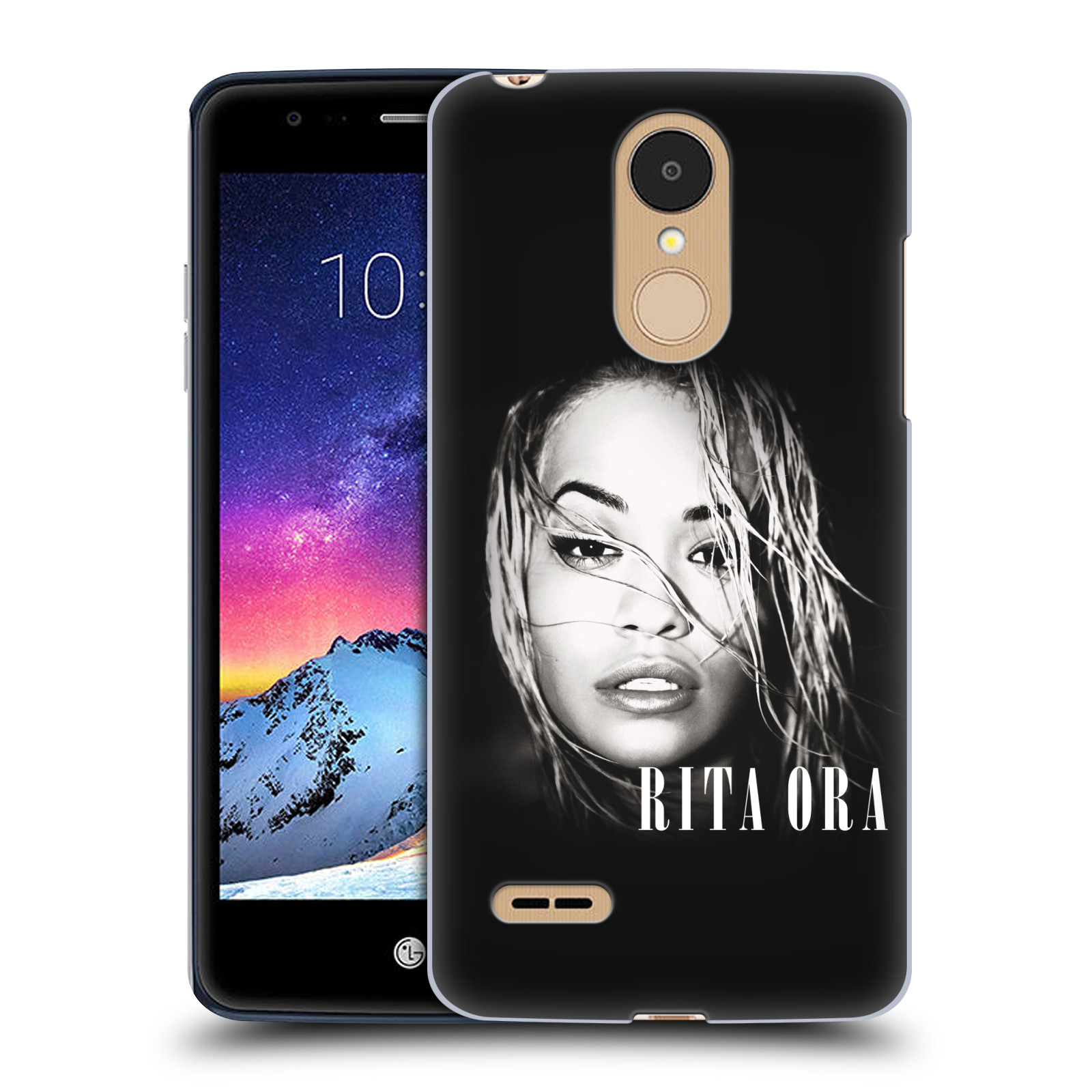 HEAD CASE plastový obal na mobil LG K9 / K8 2018 zpěvačka Rita Ora foto tvář