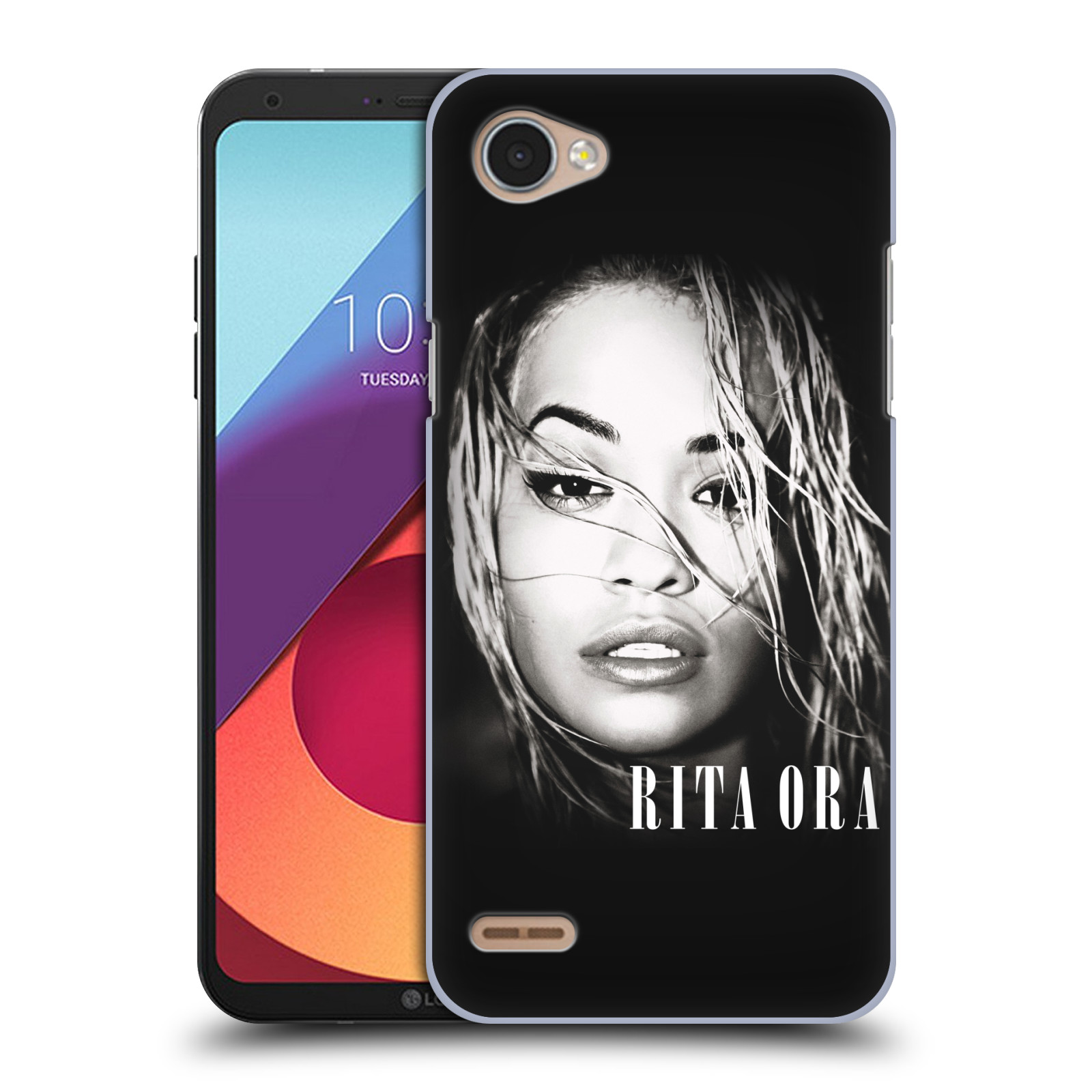 HEAD CASE plastový obal na mobil LG Q6 / Q6 PLUS zpěvačka Rita Ora foto tvář
