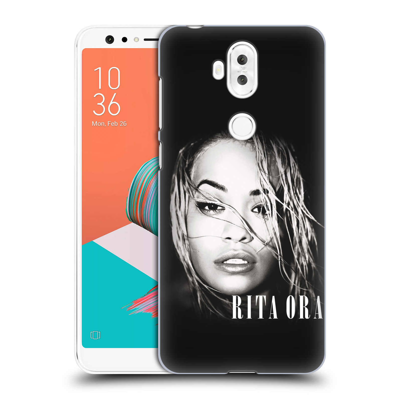 HEAD CASE plastový obal na mobil Asus Zenfone 5 LITE ZC600KL zpěvačka Rita Ora foto tvář