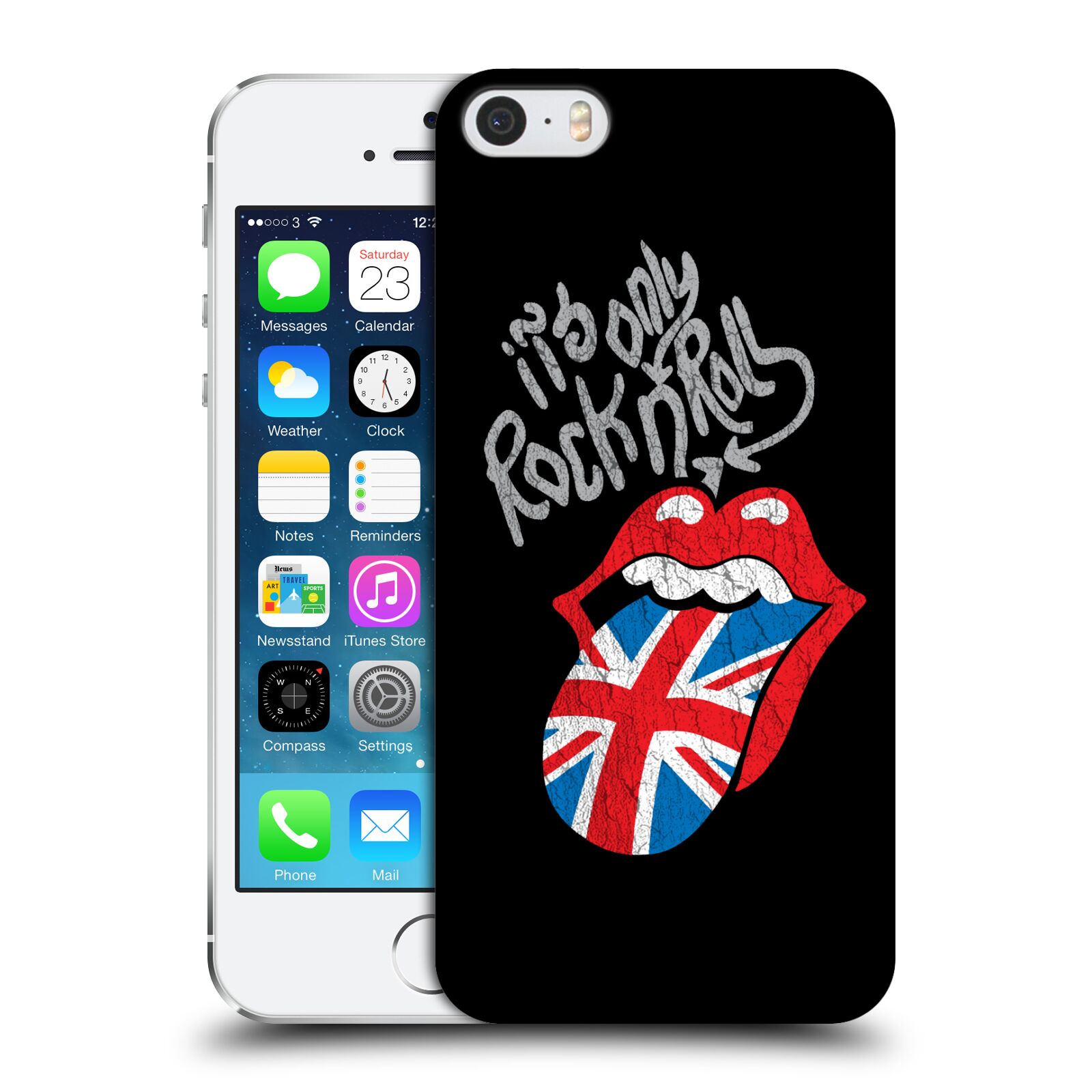Zadní obal pro mobil Apple Iphone 5/5S/SE 2015 - HEAD CASE - Rolling Stones - Británie
