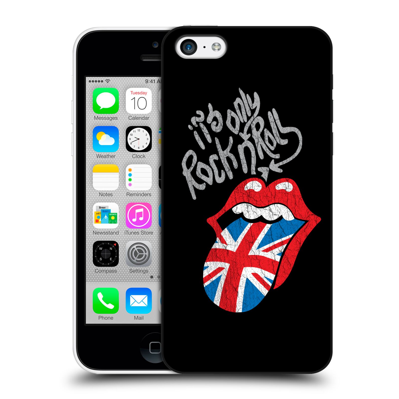 Zadní obal pro mobil Apple Iphone 5C - HEAD CASE - Rolling Stones - Británie