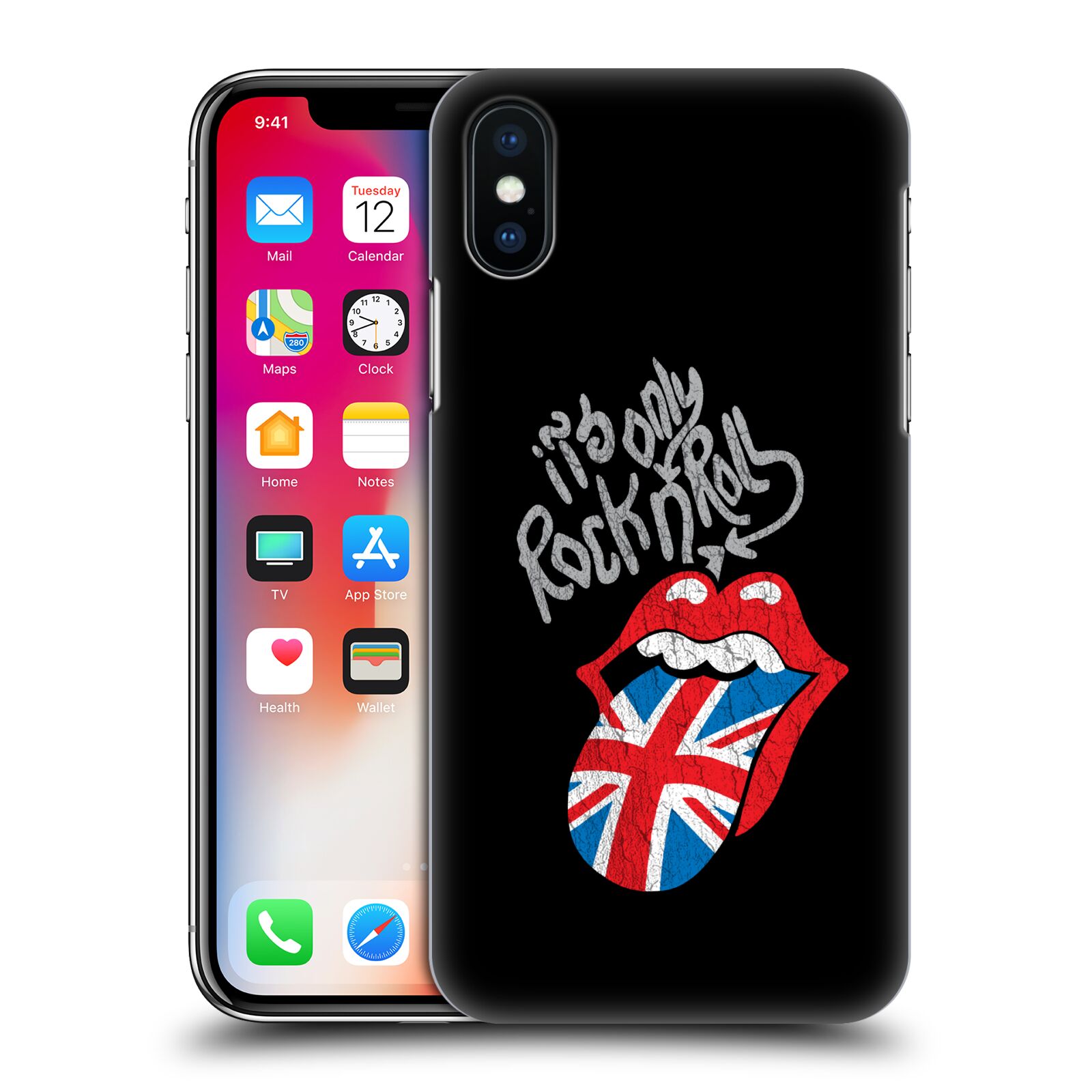 Zadní obal pro mobil Apple Iphone X / XS - HEAD CASE - Rolling Stones - Británie