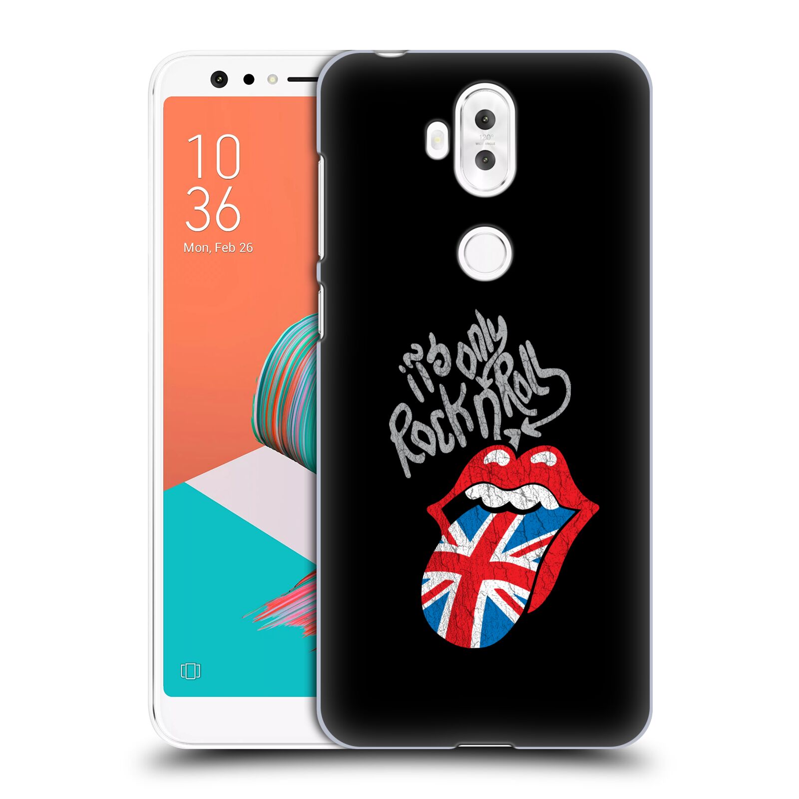Zadní obal pro mobil Asus Zenfone 5 Lite ZC600KL - HEAD CASE - Rolling Stones - Británie