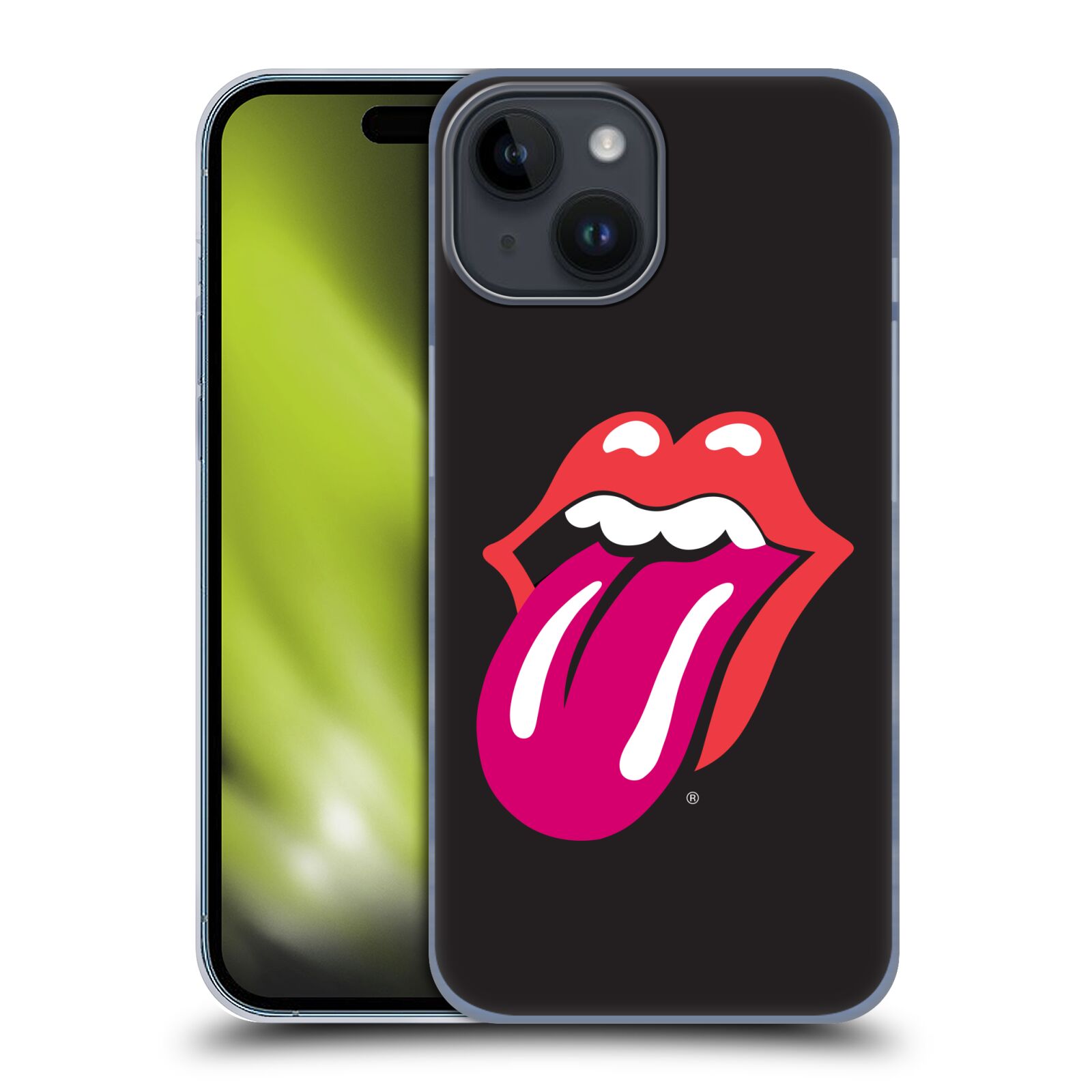 Plastový obal HEAD CASE na mobil Apple Iphone 15  - Rolling Stones