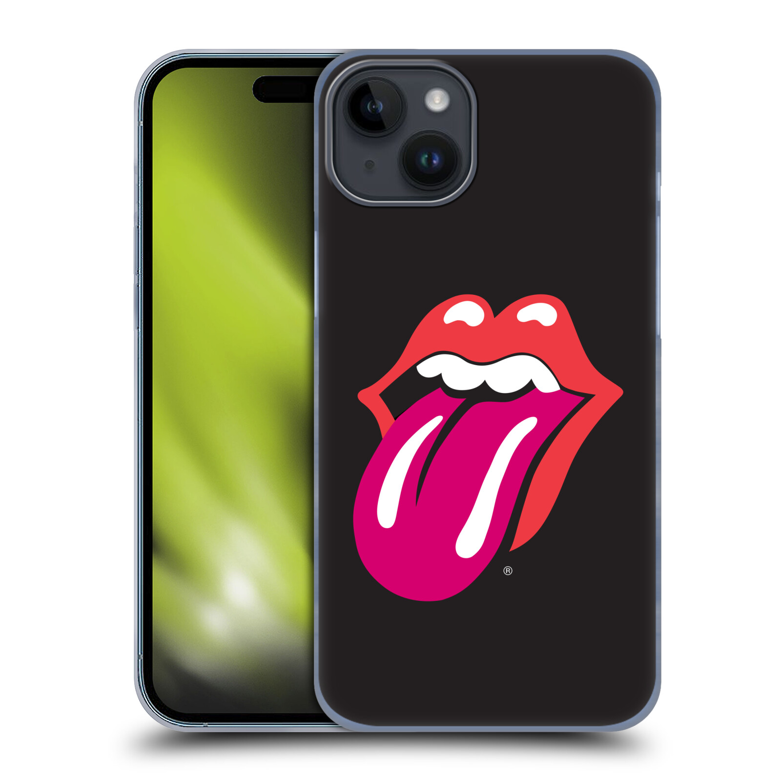 Plastový obal HEAD CASE na mobil Apple Iphone 15 PLUS  - Rolling Stones